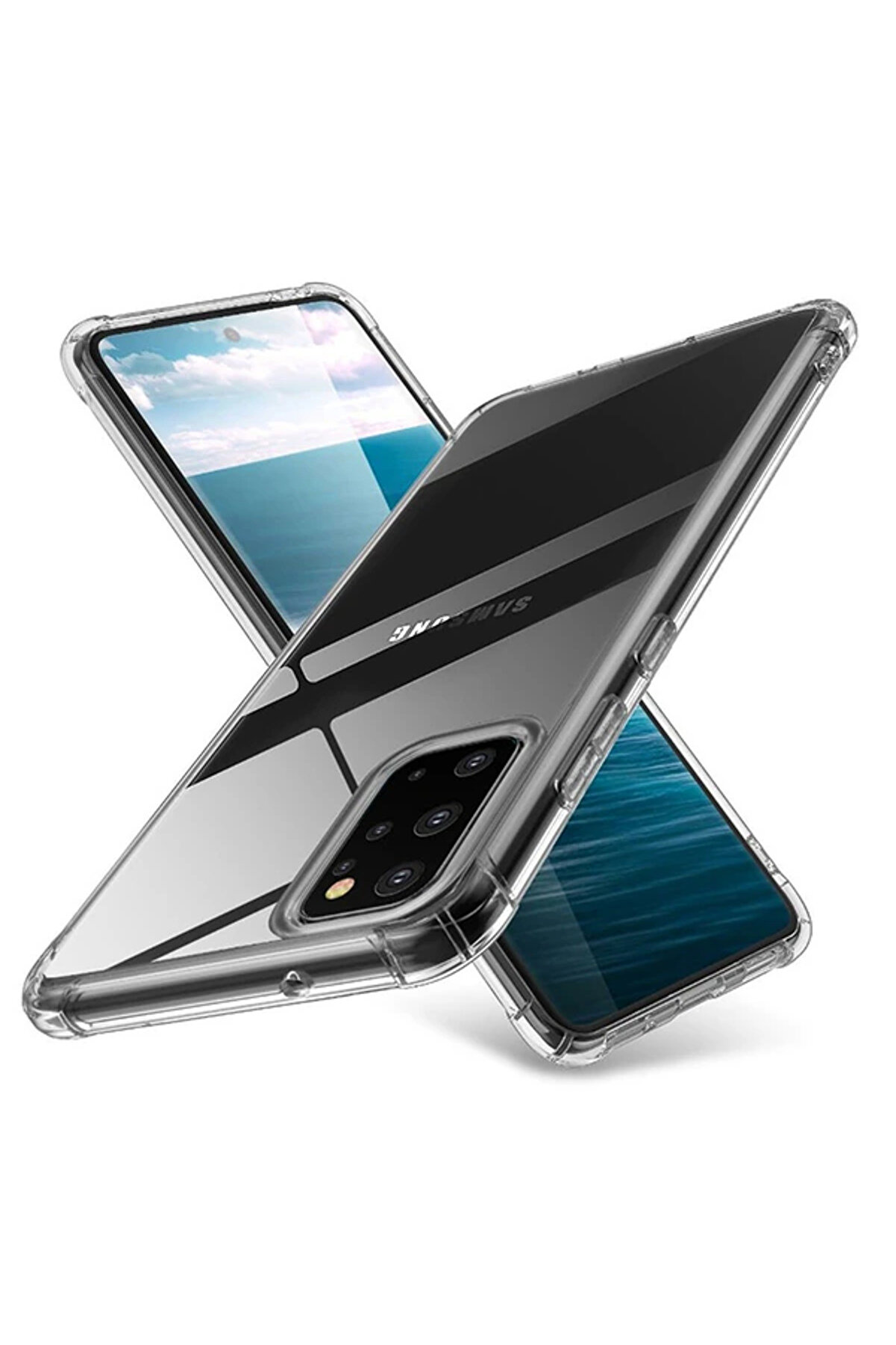 gizmurstore Ally Samsung Galaxy S20+ PLUS Anti-Drop Darbe Emici Silikon Kılıf-(5775) - GMS5606-8993