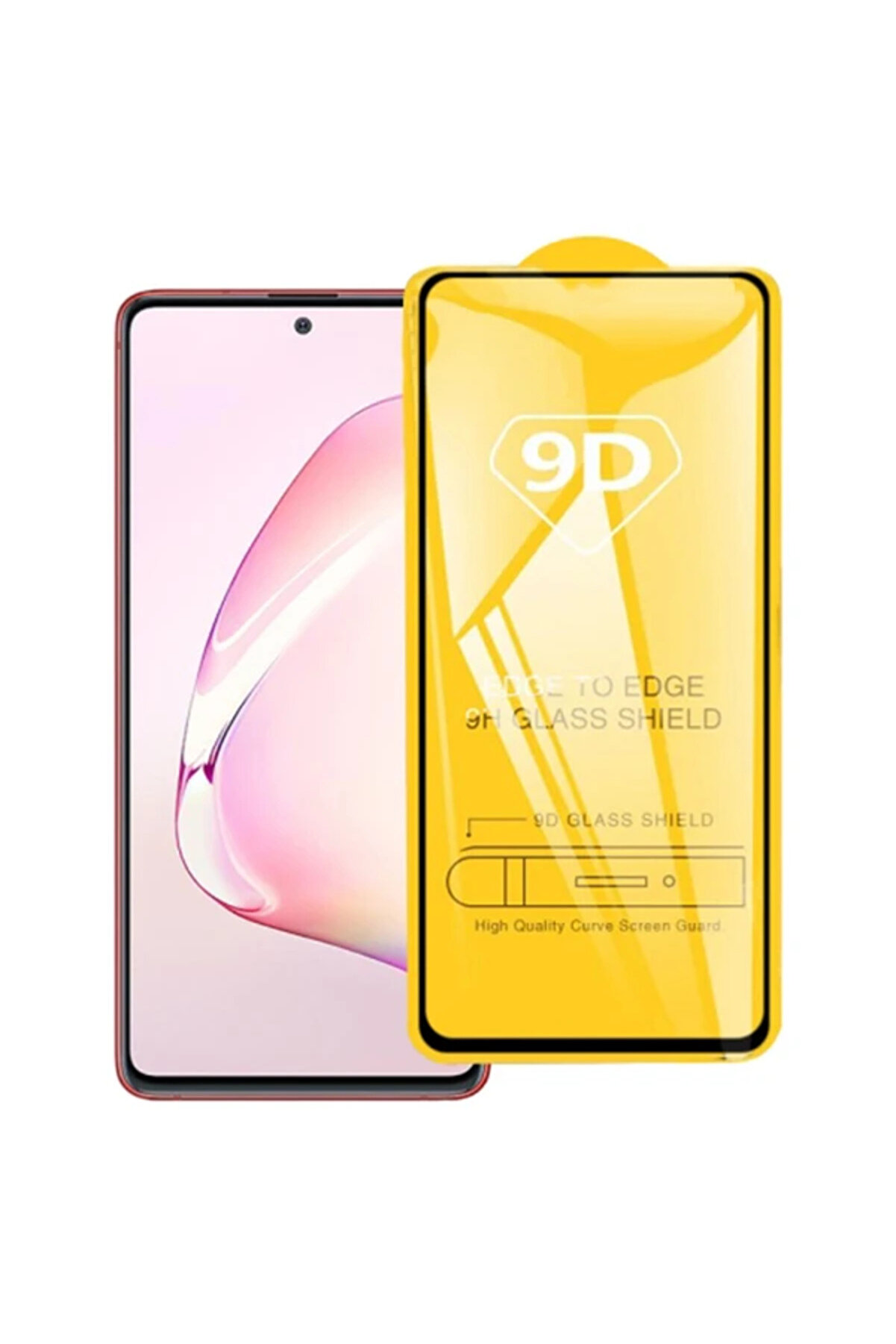 CepteToptan Ally SM Galaxy Note 10 Lite 9D Tempered Full Cam Ekran Koruyucu-(1903) - DROPX6524-1383