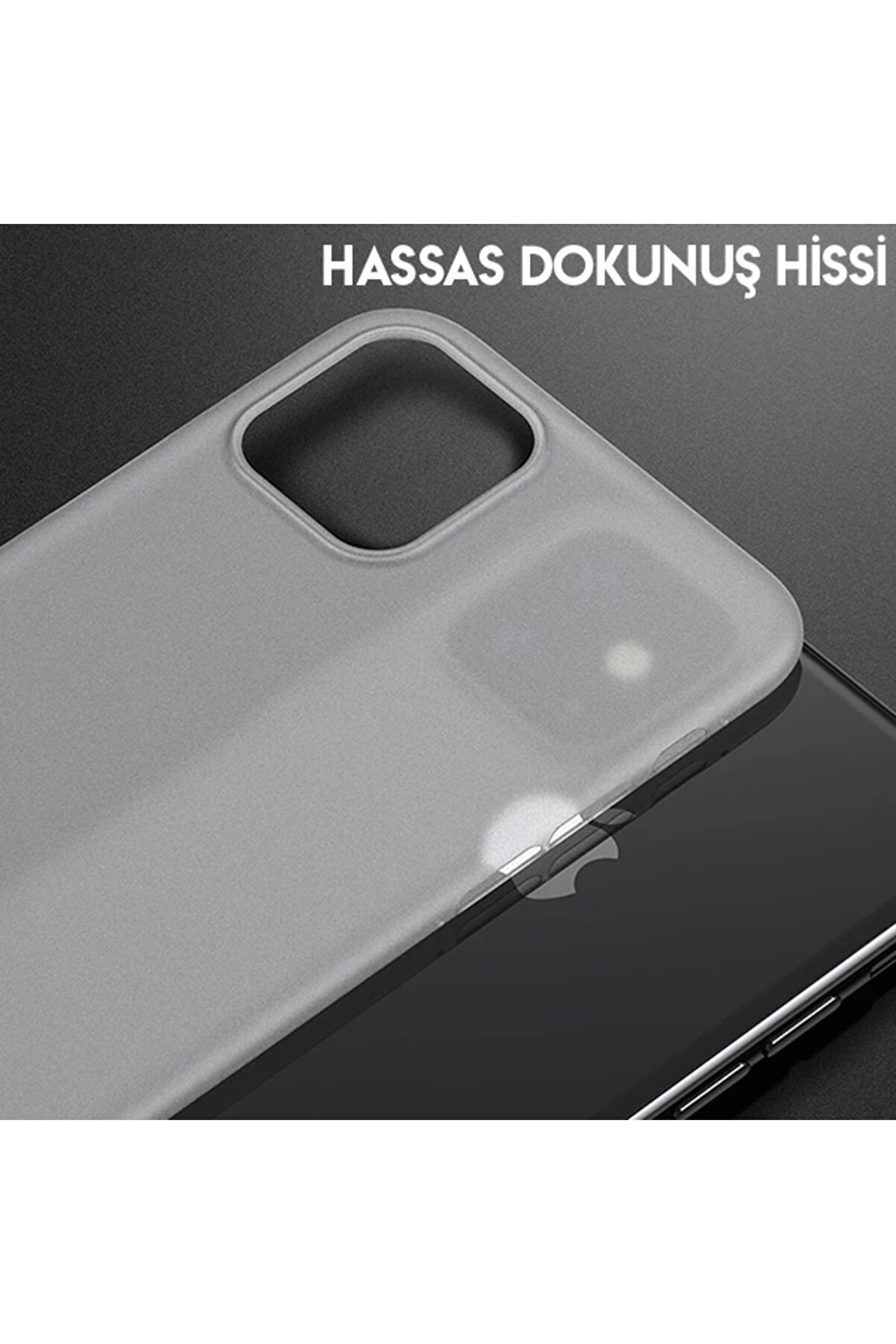 Wi̇ng Case İphone 11 Pro 5.8 Ultra İnce Lux Mat Şeffaf Kılıf-(1903) - Dropx1192-3429