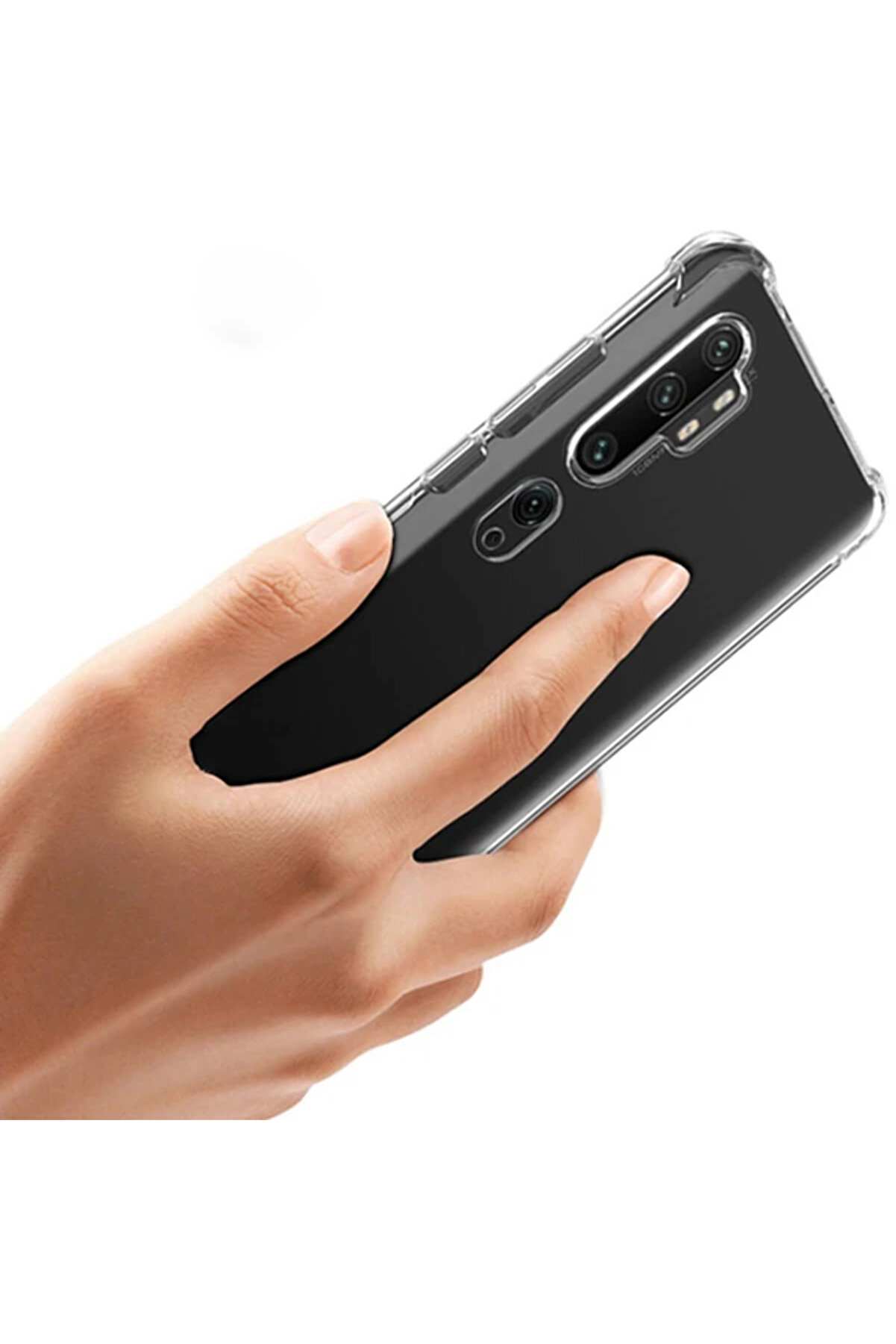 Xi̇aomi̇ Mi̇ Note 10/Cc9 Pro Anti̇-Drop Darbe Emi̇ci̇ Si̇li̇kon Kılıf-(5775) - Gms8971-1513