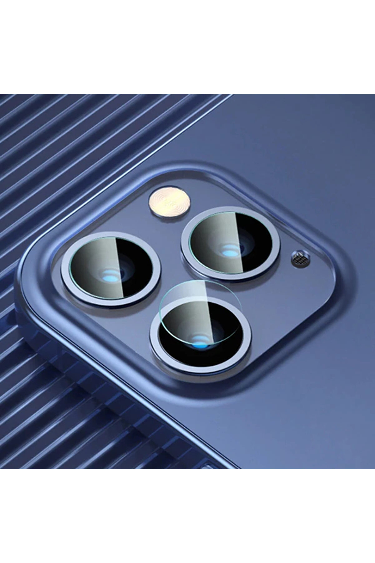 İphone 12 Pro 6.1-Pro Max 6.7 Tempered Kamera Lens Koruma Camı 2Set-(1903) - Dropx4168-2972