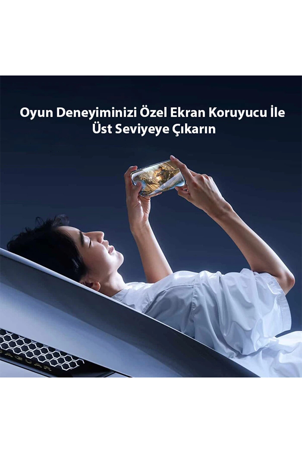 Crystalli̇ne İphone 14 Pro İçi̇n Parlama Önleyi̇ci̇ Tempered Cam Ekran Koruyucu-(5775) - Gms5079-2504