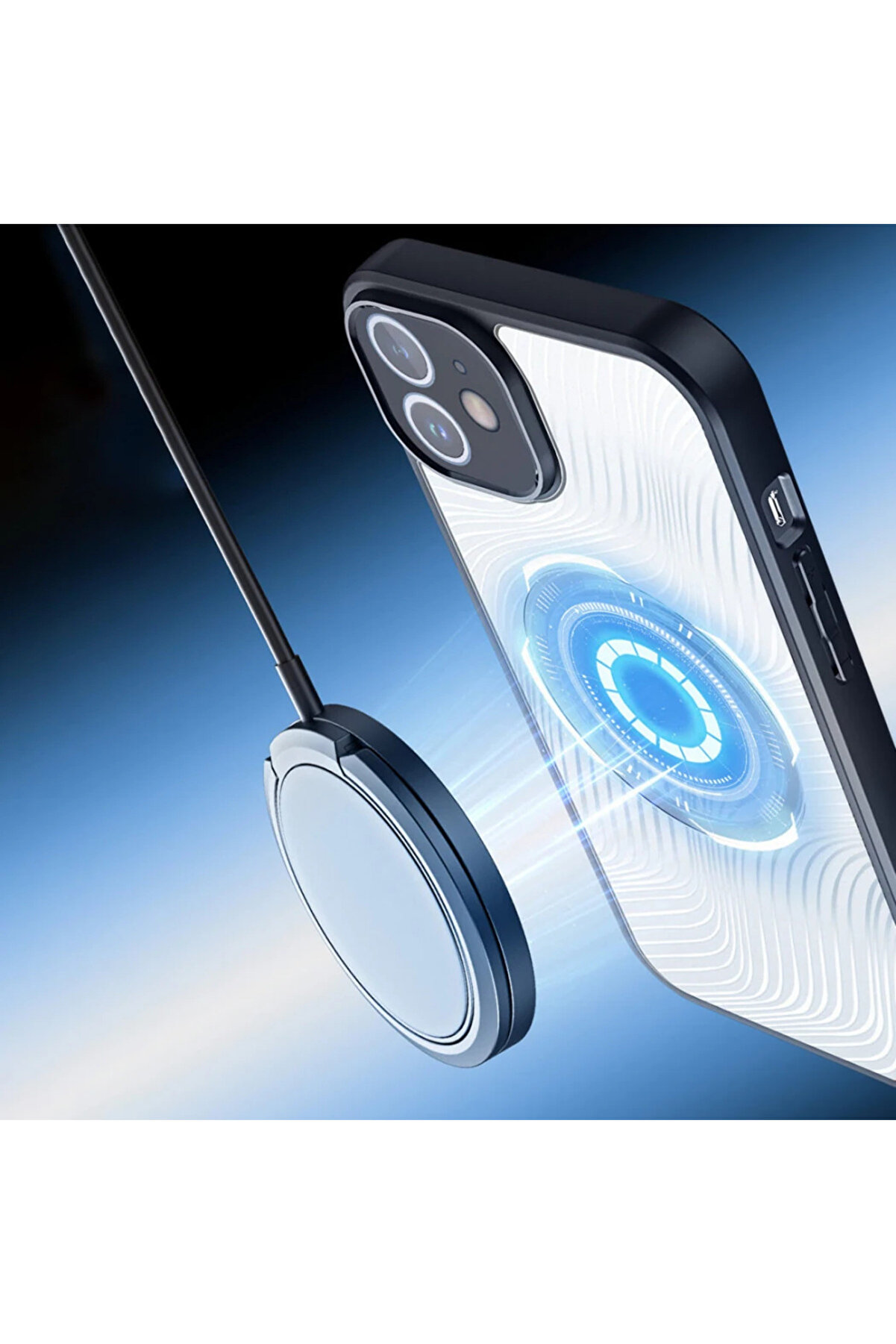 Dux Duci̇s İphone 12 Ai̇mo Seri̇es Mag Safe Premi̇um Buzlu Sert Pc-Tpu Kılıf-(1903 - Dropx7519-1085