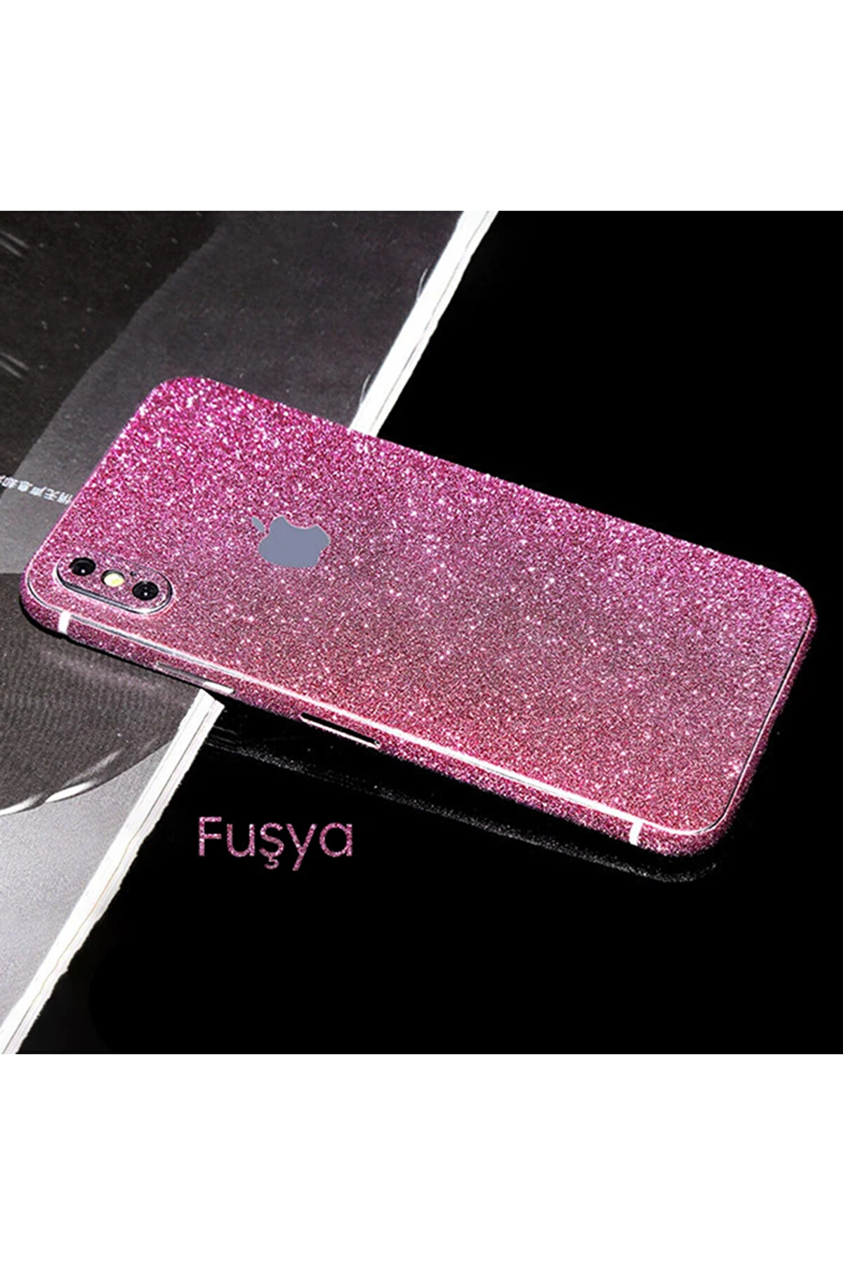 Ally İphone X Xs Parlak Si̇mli̇ 360 Full Kaplama Sti̇cker-(5775) - Gms1482-4503