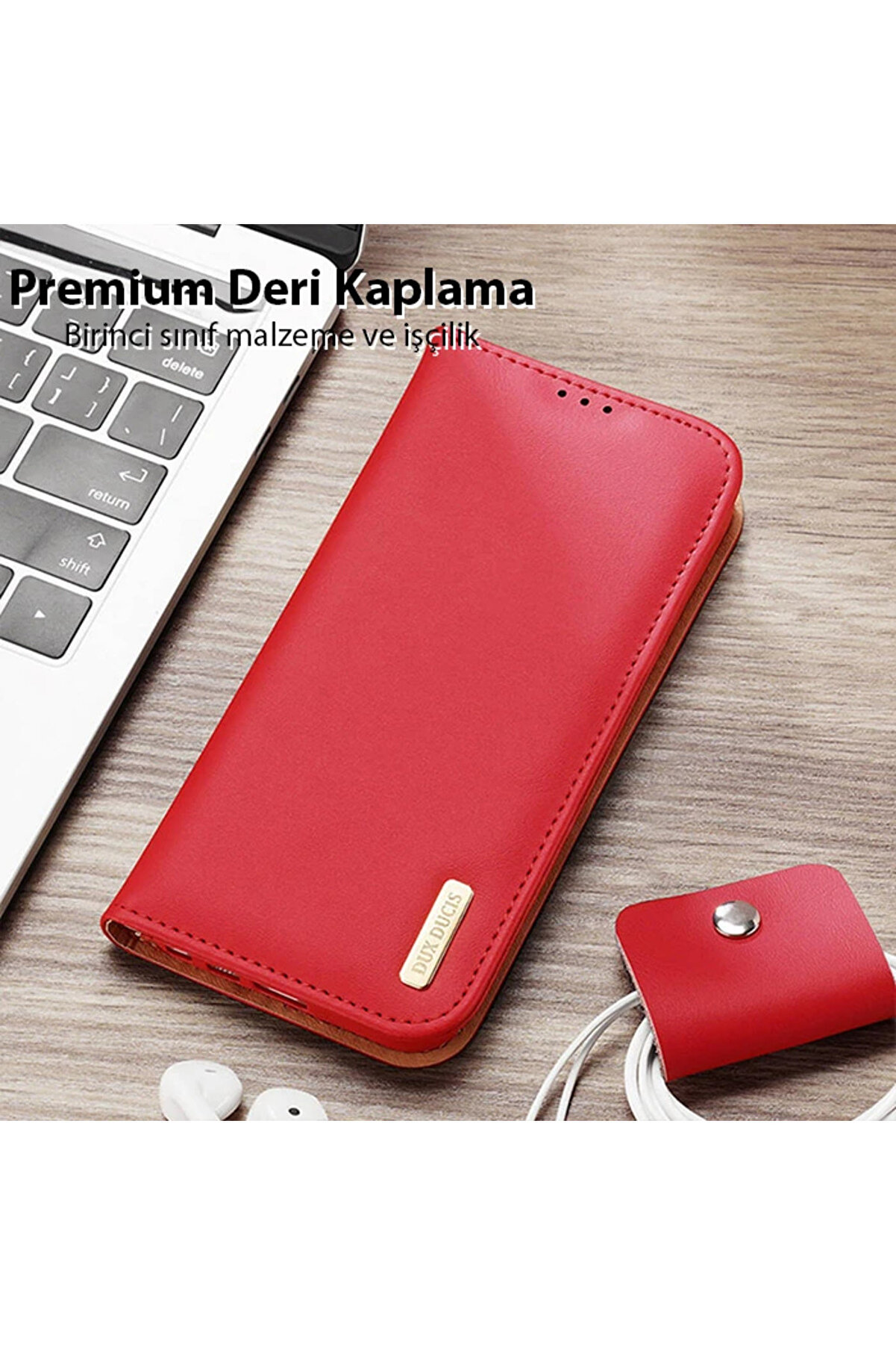 Dux Duci̇s Sm Galaxy S23 Ultra Kılıf Mıknatıslı Cüzdanlı Deri̇ Kılıf Hi̇vo - Dropx1555-1641