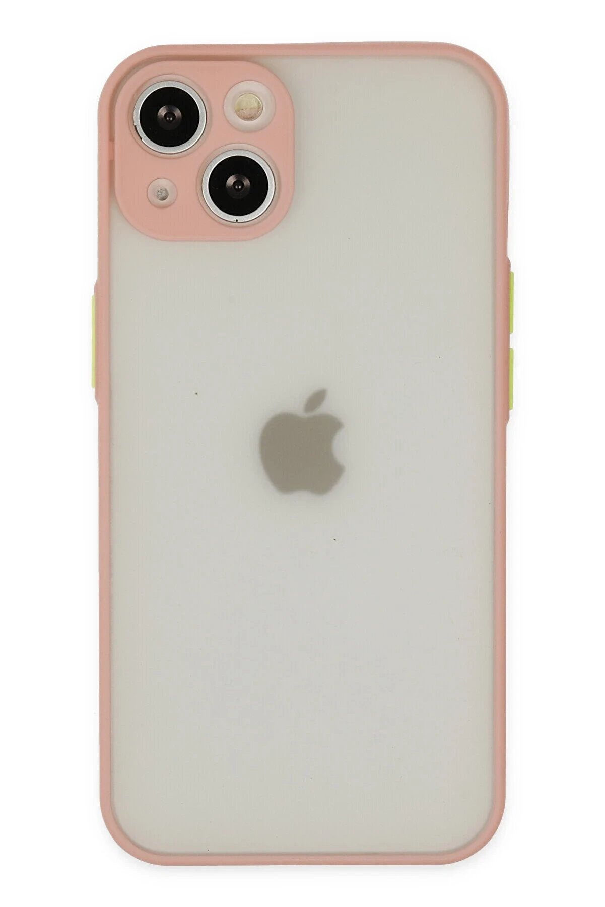 CepteToptan iPhone 14 Kılıf Montreal Silikon Kapak - Pembe - DROPX4977-1169