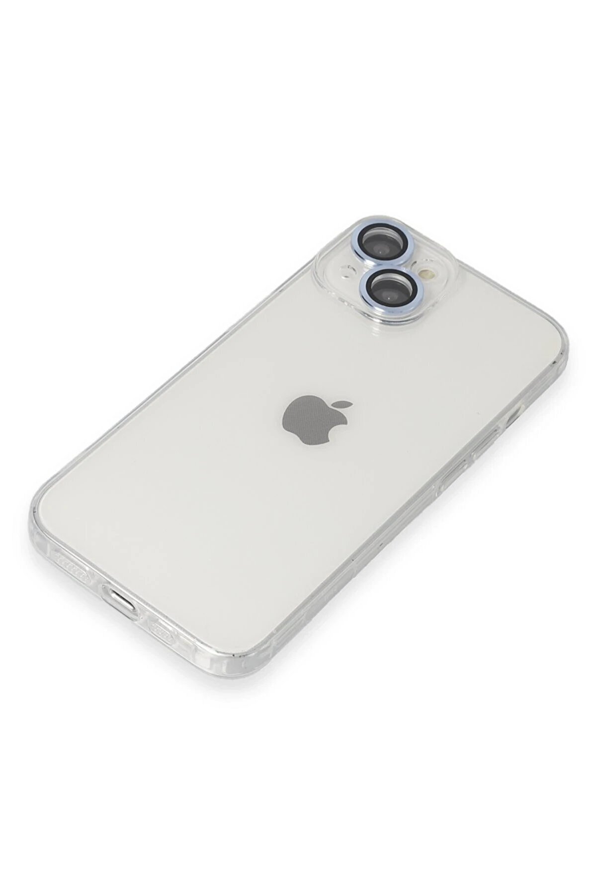 İphone 14 Kılıf Luko Lens Si̇li̇kon - Si̇erra Blue - Dropx4160-8509