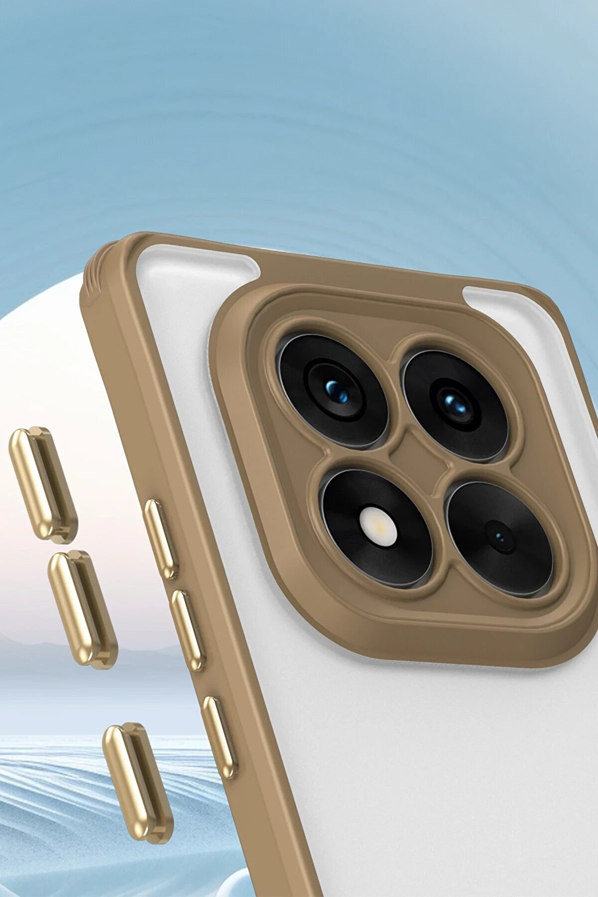 Xi̇aomi̇ Redmi̇ Note 14 Pro Plus Kılıf Penta Si̇li̇kon Kılıf - Laci̇vert - Dropx8037-7665