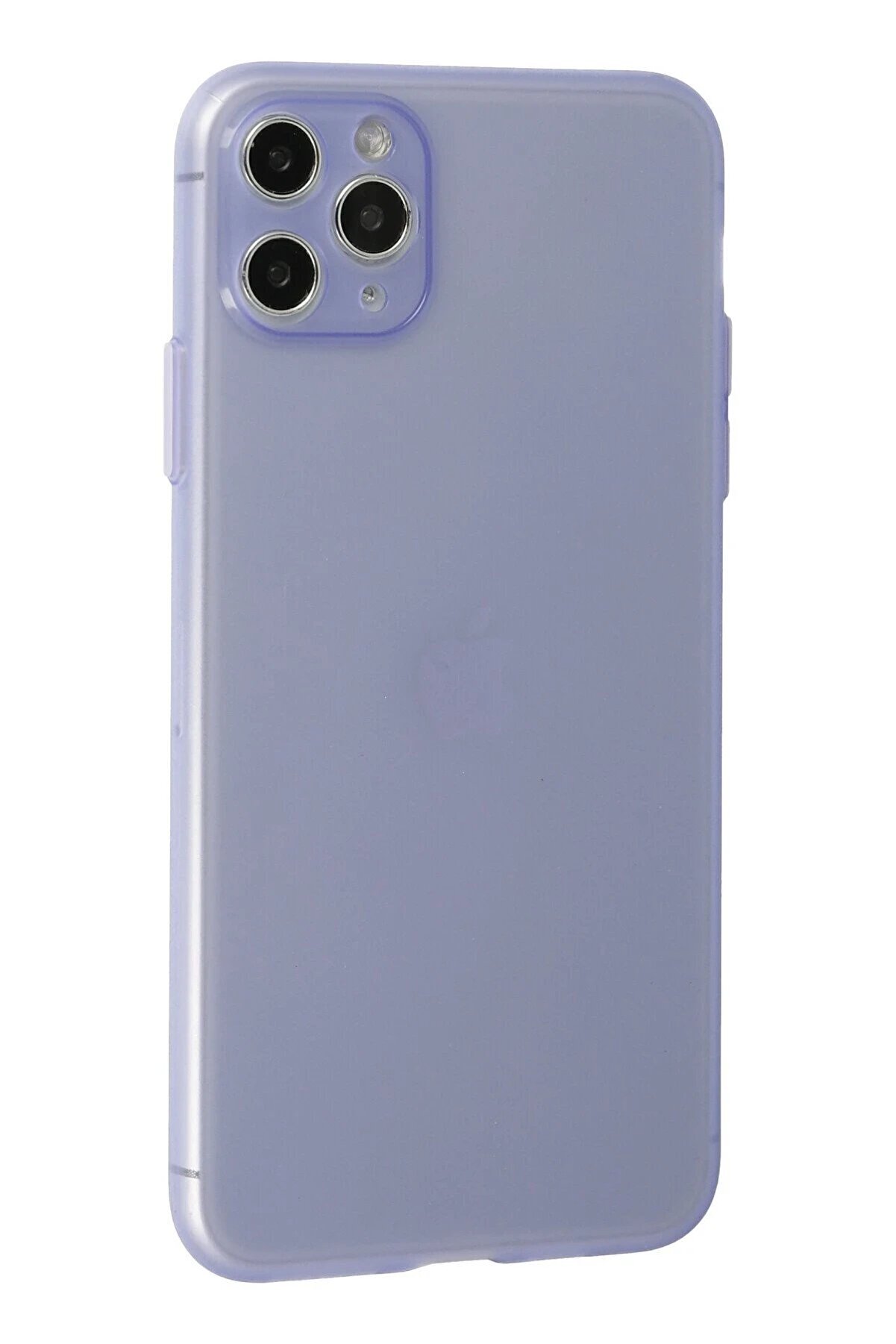İphone 11 Pro Max Kılıf Si̇li̇kon - Mor - Dropx8833-7453