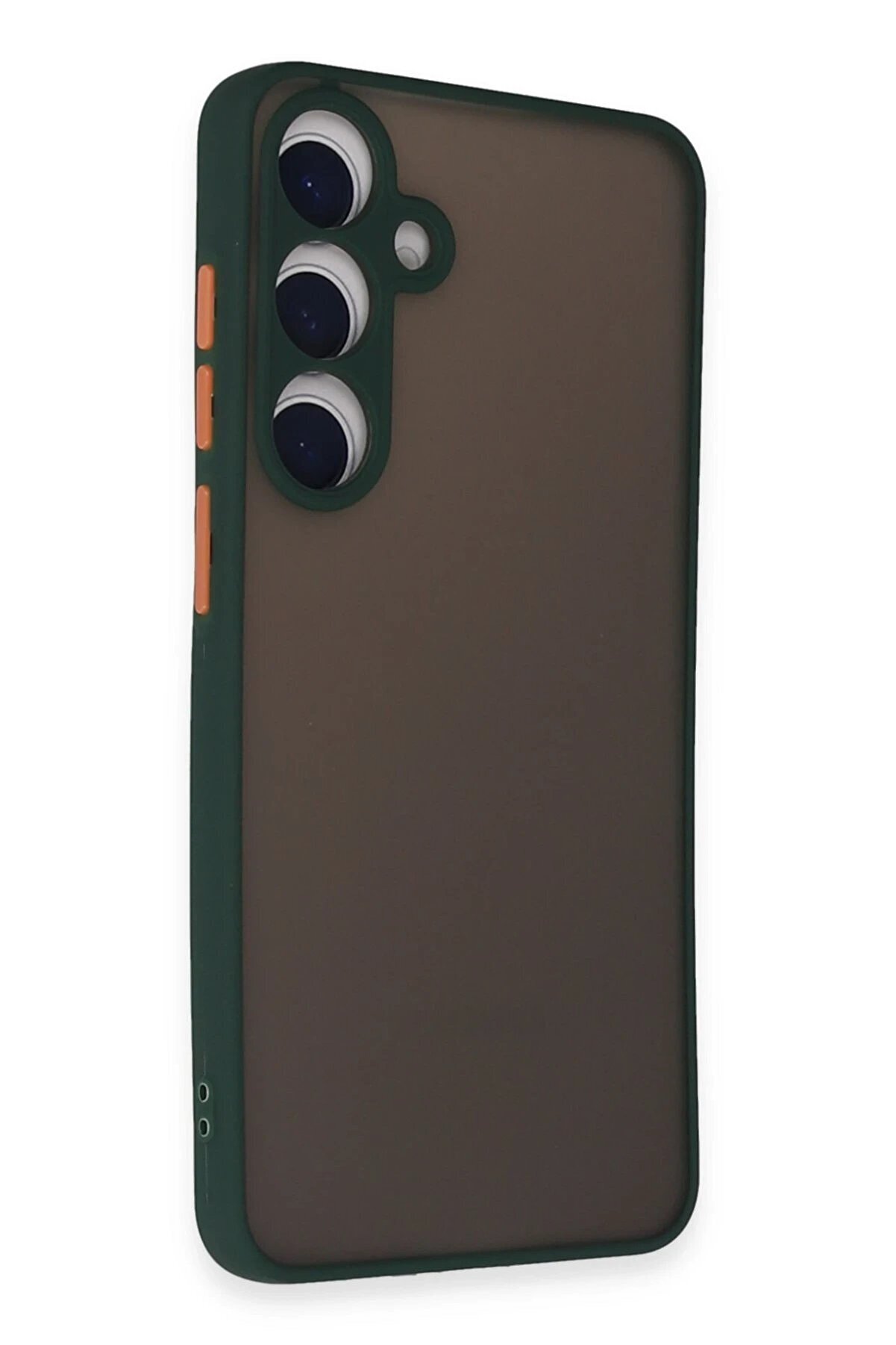 Samsung Galaxy S24 Kılıf Montreal Si̇li̇kon Kapak - Yeşi̇l