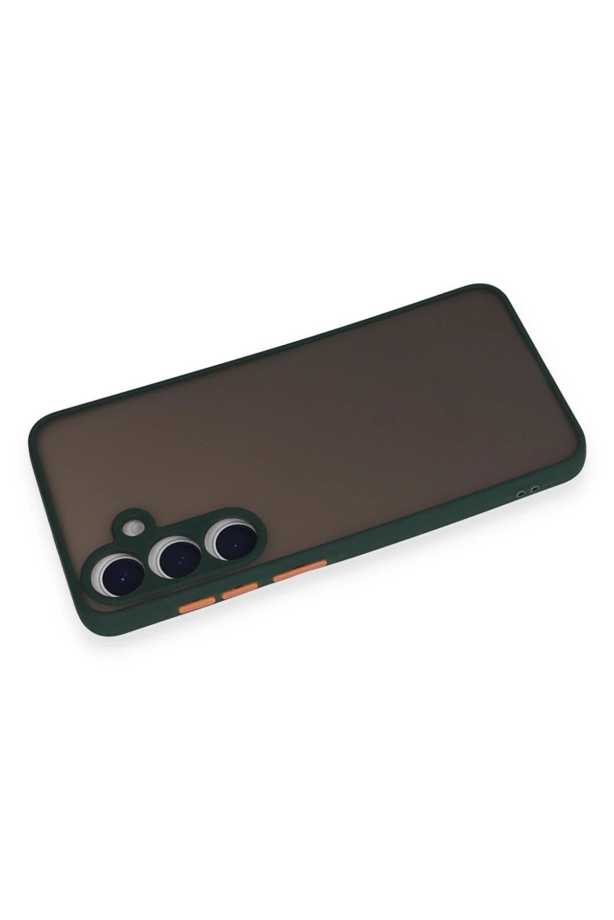 Samsung Galaxy S24 Kılıf Montreal Si̇li̇kon Kapak - Yeşi̇l