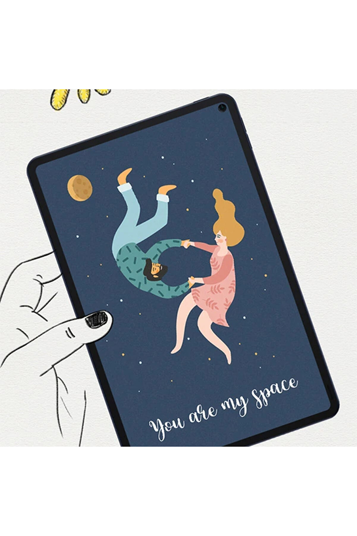 Ally Matepad Pro 10.4 Paper Li̇ke Fi̇lm Darbe Emi̇ci̇ Pet Ekran Koruyucu-(5775) - Gms6915-8598