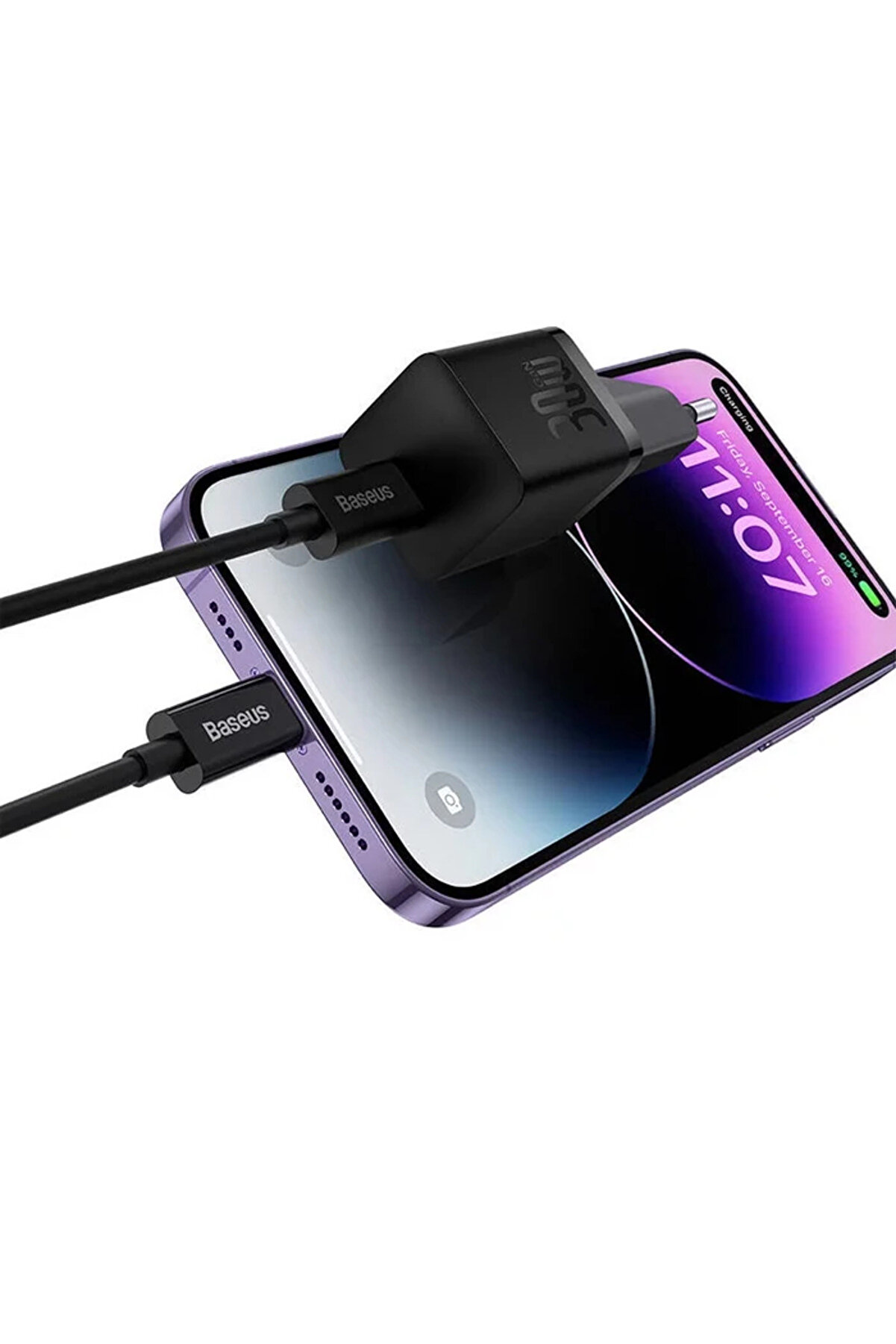 Gan5 Seri̇es 30W Pd Ultra Hızlı Type-C Şarj Aleti̇ Mi̇ni̇ Adaptör-(5775) - Gms2331-6034