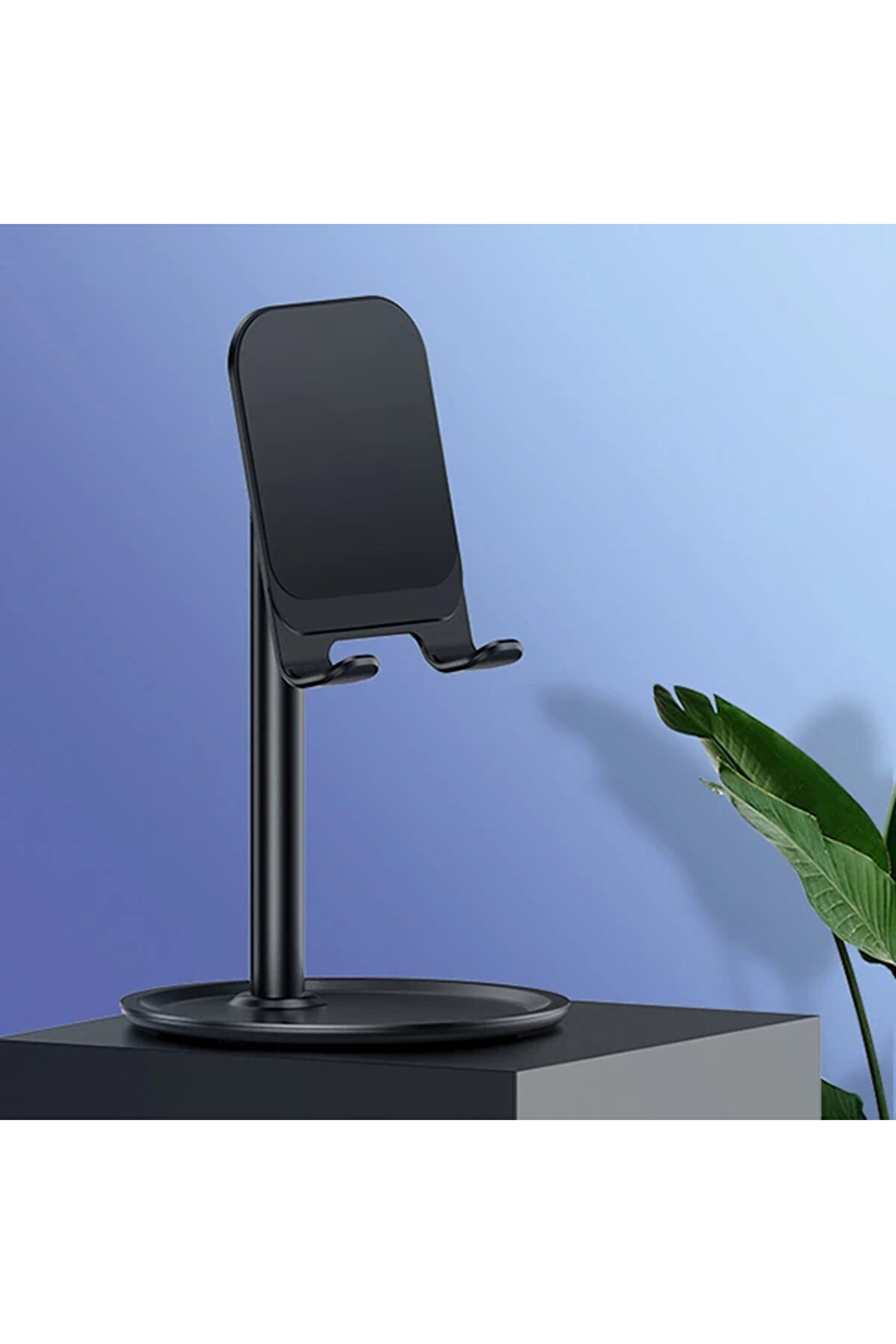 Usams Portati̇f Uni̇versal Metal Masaüstü Telefon Tablet Standı-(1903) - Dropx9028-6331