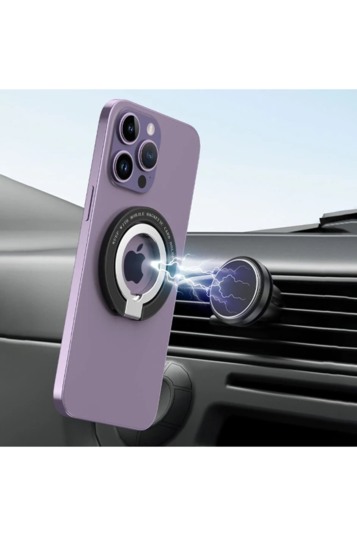 Ally Katlanabi̇li̇r Magsafe Mıknatıslı Cep Telefonu Standı Masaüstü Braketi̇- - Dropx6377-1836