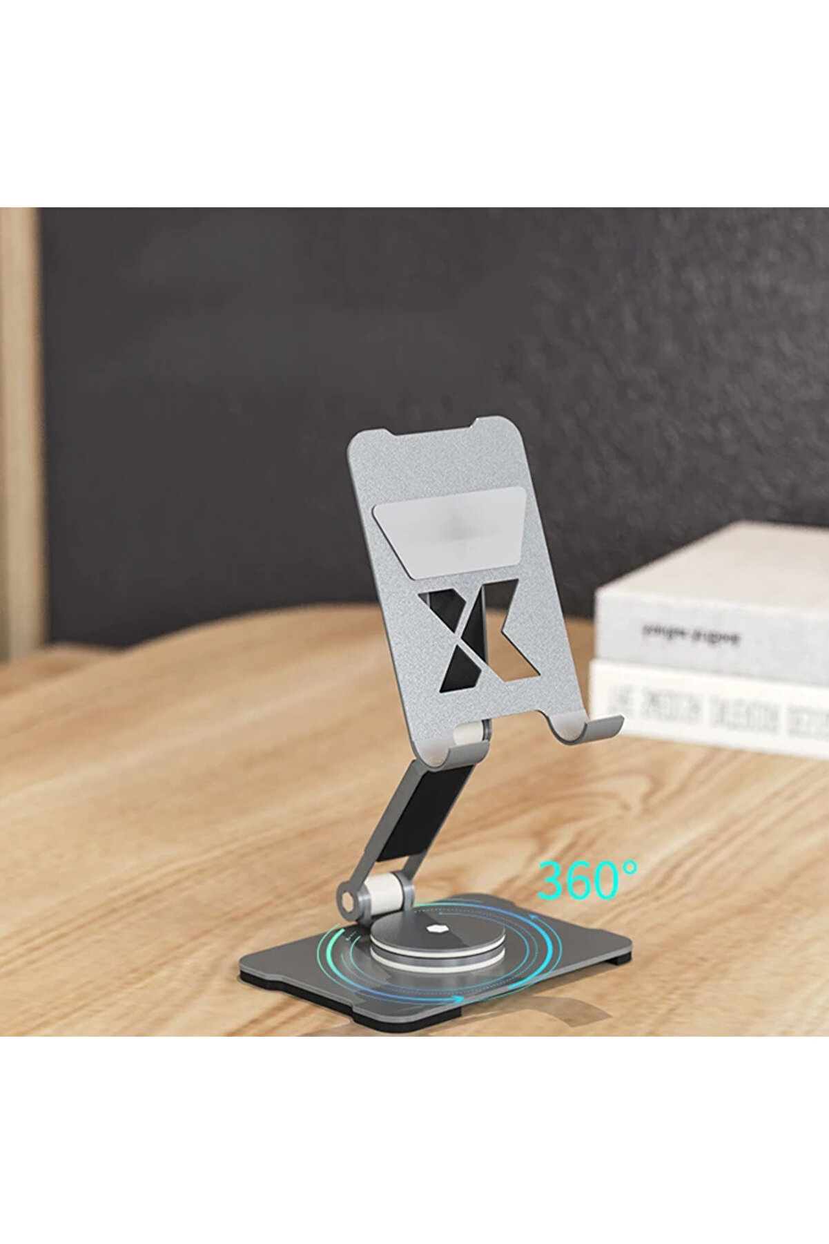 Ally 360 Derece Dönebi̇len Ve Katlanabi̇len Tablet Ve Telefon Standı-(1903) - Dropx4375-8415