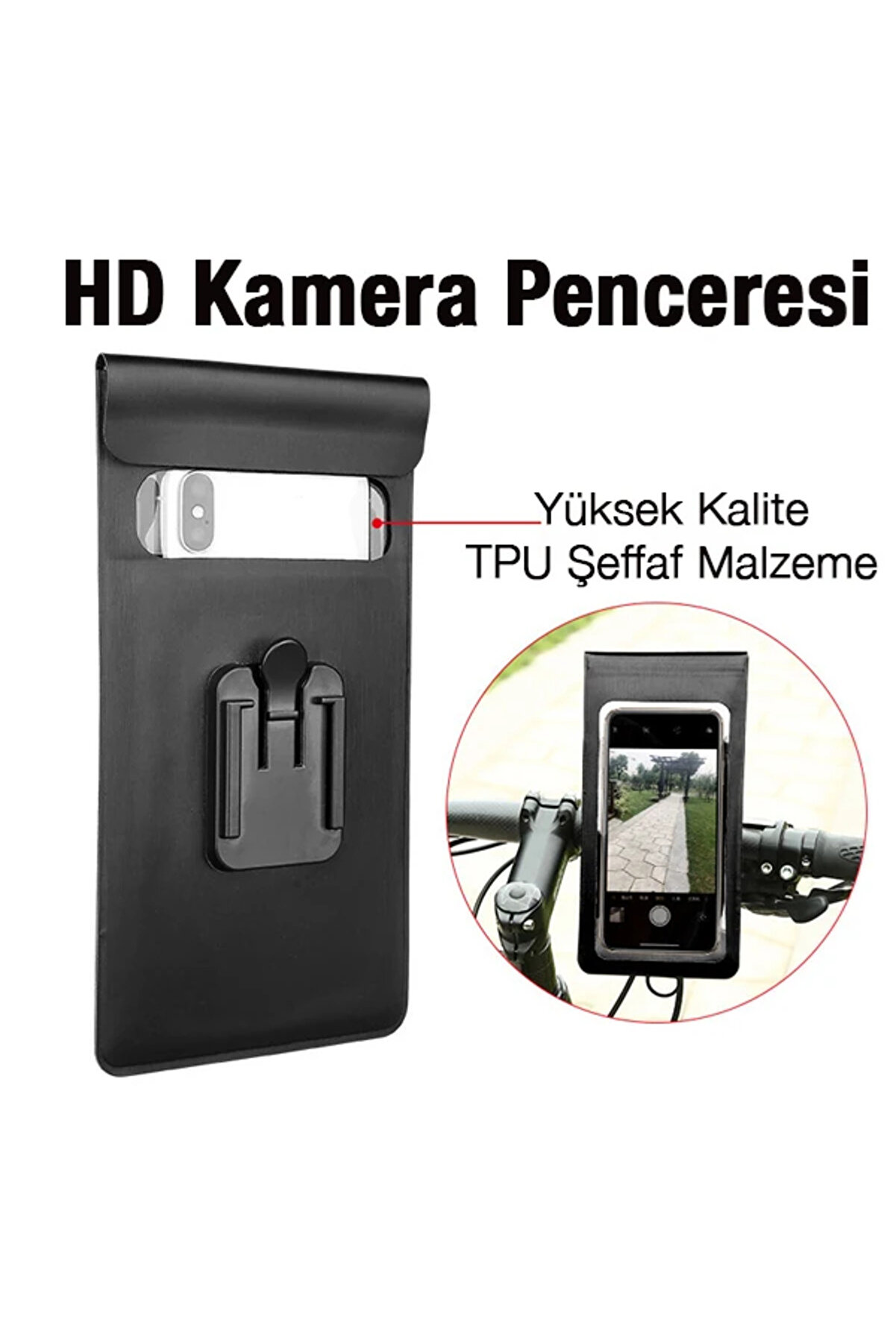 Mrpurple Ally F1-C Su Geçi̇rmez Bi̇si̇klet Gi̇don Telefon Tutucu-(5775)