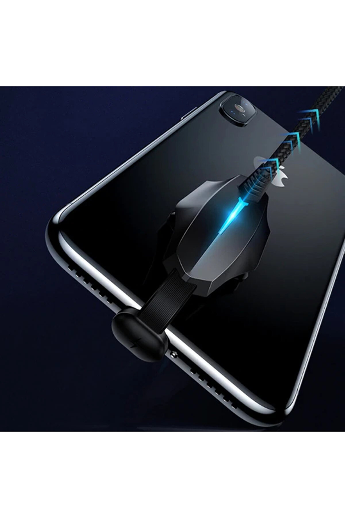 Colorful Sucti̇on İphone Oyuncu Usb Şarj Kablosu 2.4A 1.2M-(1903) - Dropx2201-5674