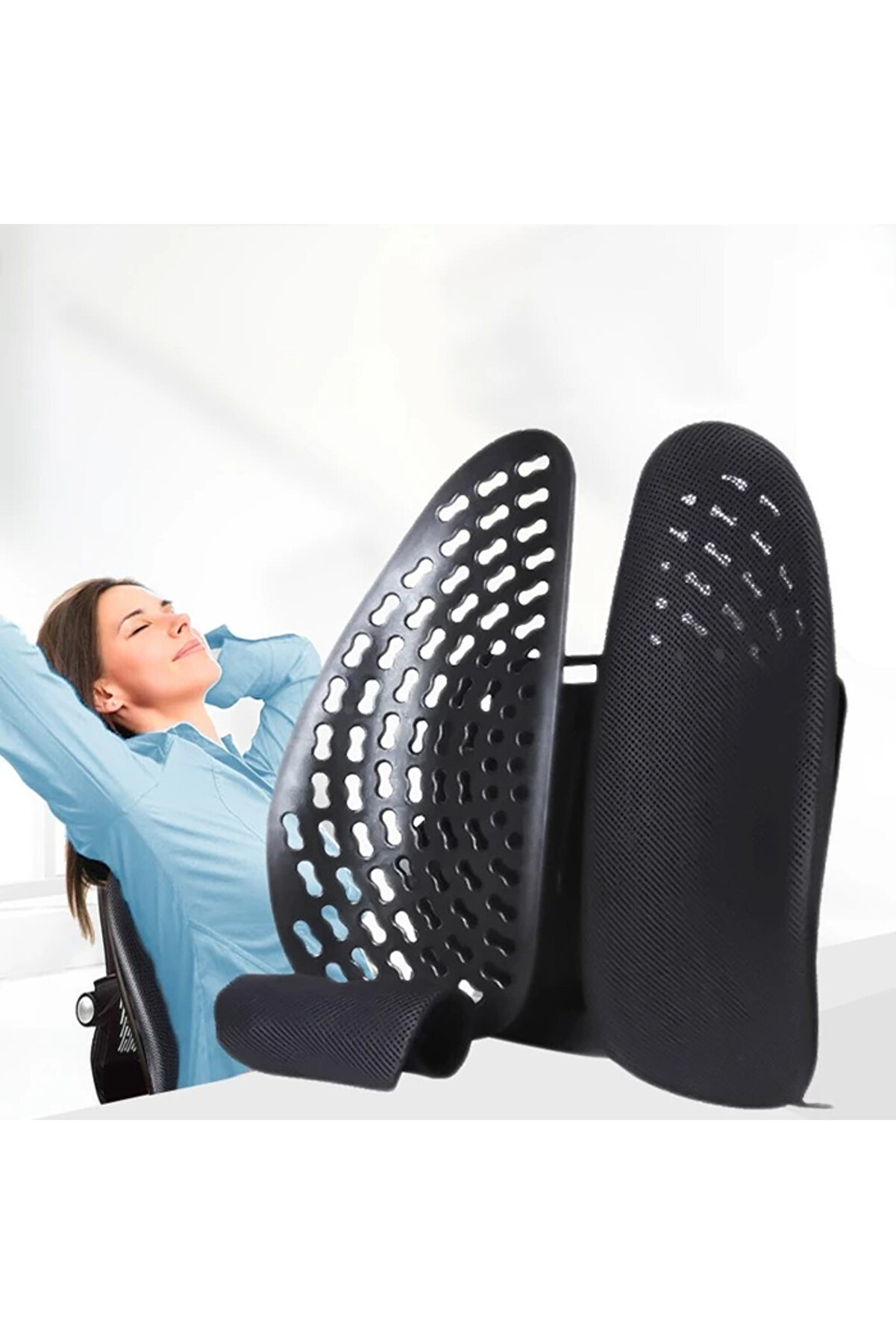 Ally Ergonomi̇k Araba Ve Ofi̇s Koltuk Bel Yastığı Araç Arka Yastık Bel Desteği̇-( - Gms9118-2440