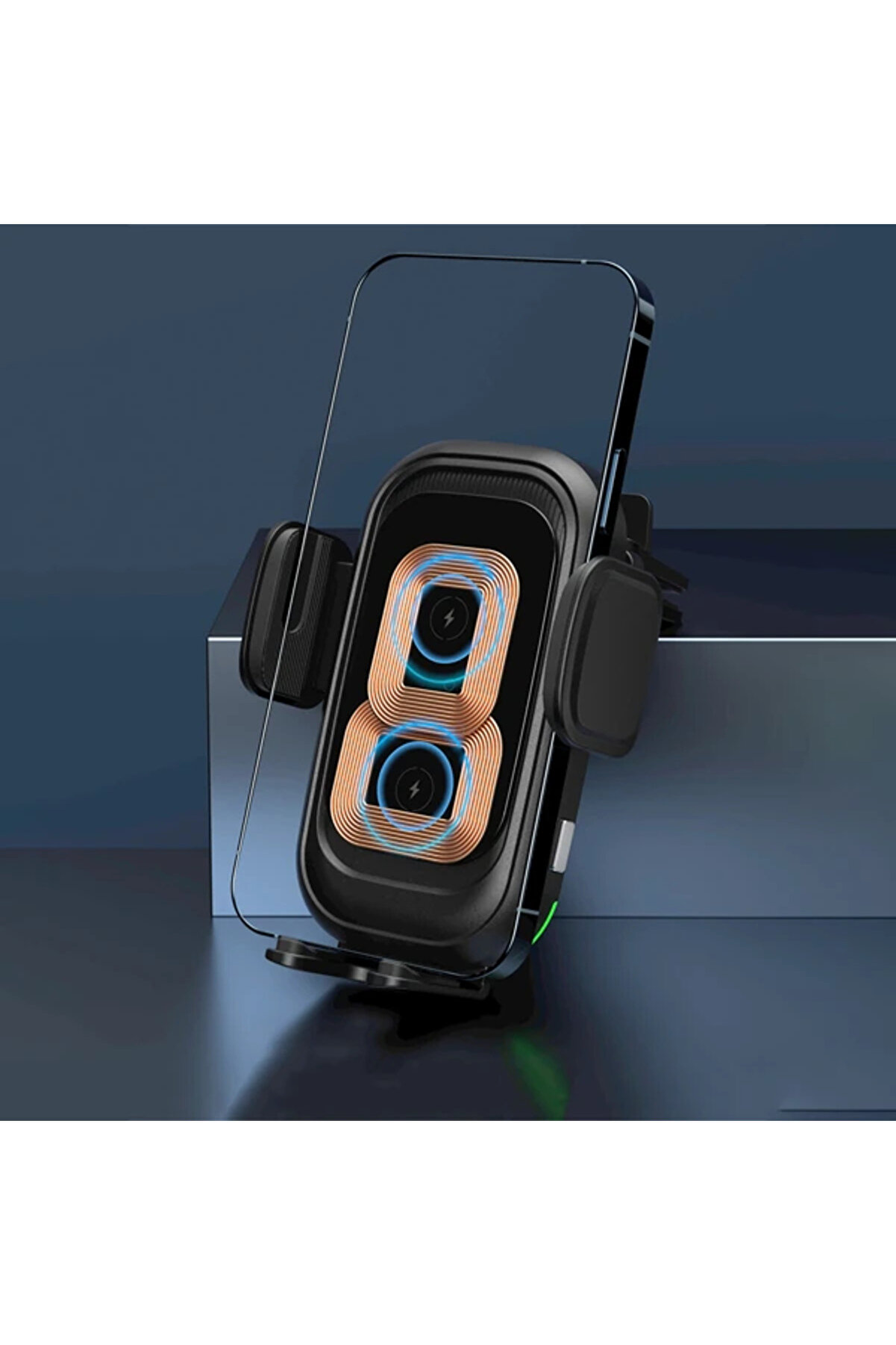 Ally Cw30 15W Hızlı Şarjlı Otomati̇k Araç İçi̇ Havalandırma Telefon Tutucu - Dropx4265-9638