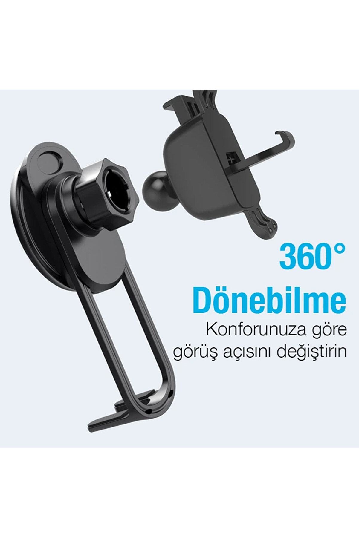 Ally Le-11B Magsafe Ara&ccedil; İ&ccedil;i̇ Havalandırma Telefon Tutucu-(1903) - Dropx7120-7312