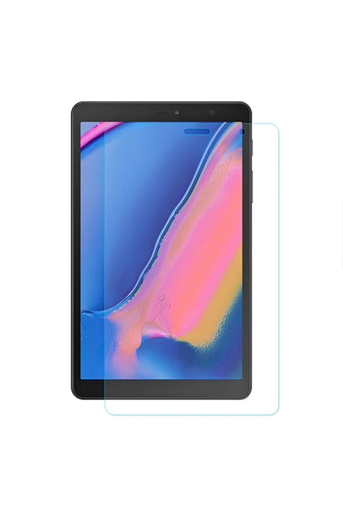 Ally Sm Galaxy Tab A 8 (2019) P200/P205 Uyumlu Tempered Kırılmaz Cam Ekran Koruyucu-( - Ust9912-8654