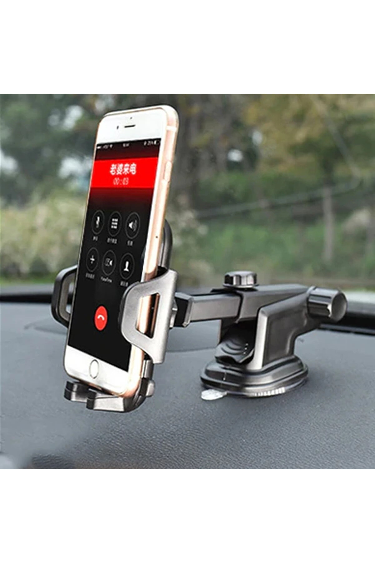 Ally Torpi̇do Üstü Teleskopi̇k Araç Telefon Tutucu-(1903) - 652348-1137