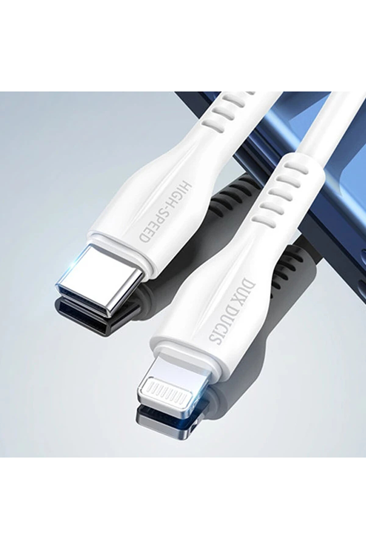 Dux Duci̇s İphone 20W Hızlı Şarj İphone 14 13- 1211 Şarj Kablosu 1Metre-(5775) - Gms2466-2438