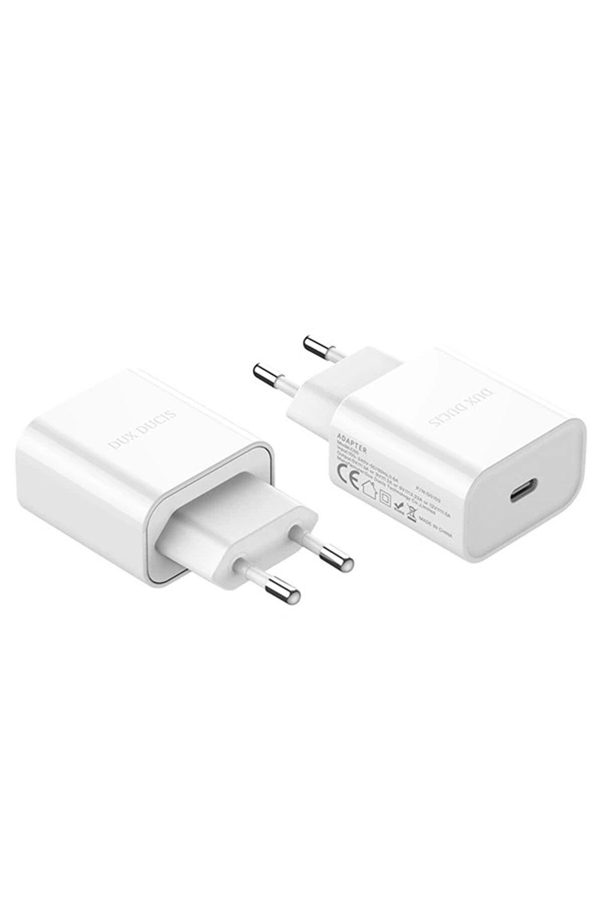 CepteToptan DUX DUCIS C50 PD 20W Hızlı Şarj Aleti 20W USB-C Güç Adaptörü-(1903) - DROPX2971-3937