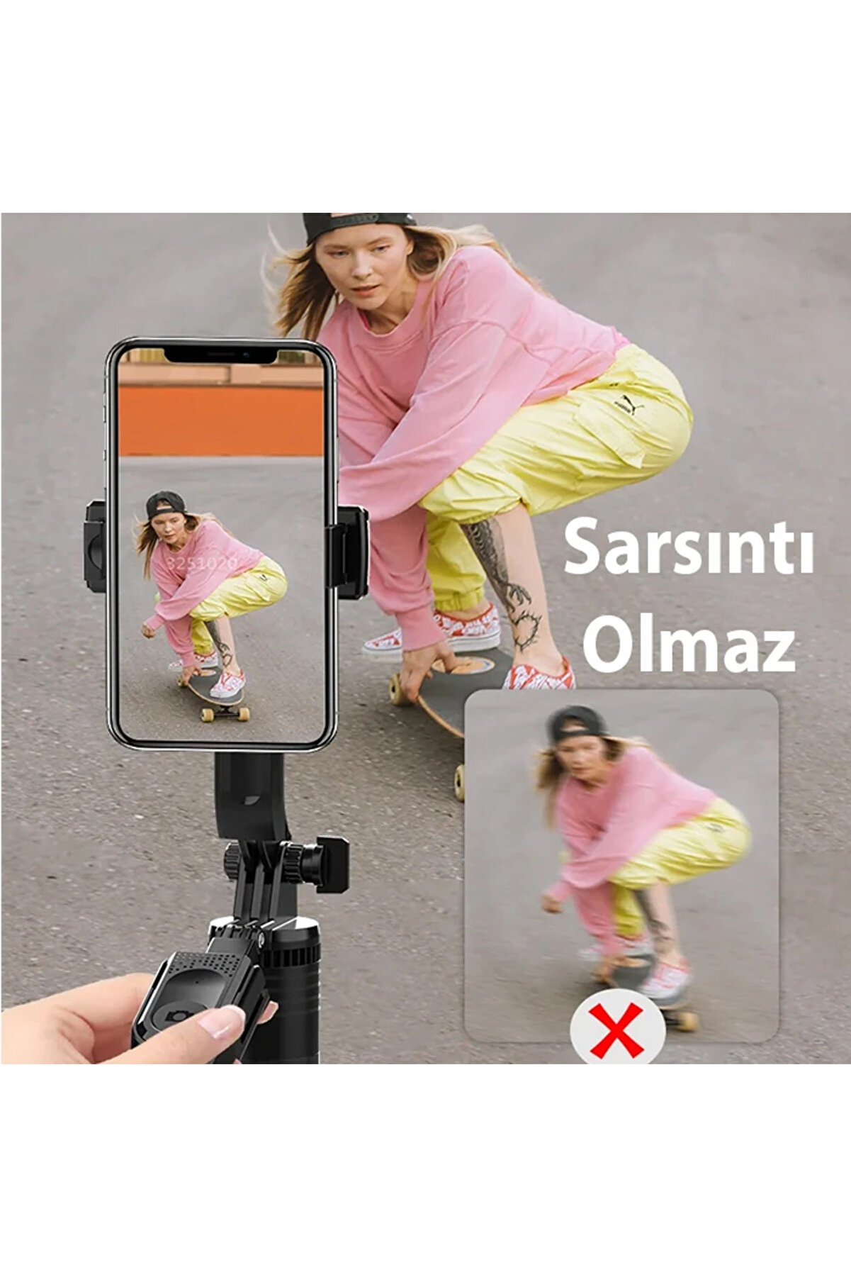 Ally K28 Uzaktan Kumandalı Canlı Yayın Bluetooth Standlı Selfi̇e Çubuğu Tri̇ - Dropx3228-7608
