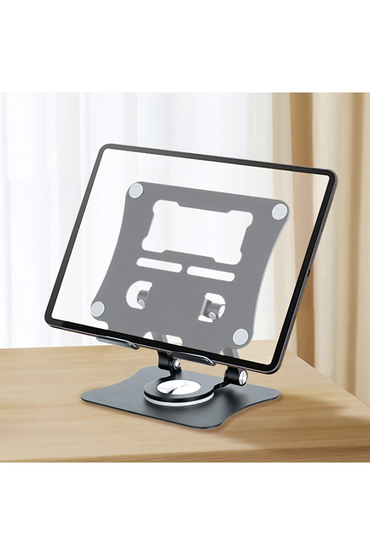 Ally G68 360° Dönebi̇len Metal Masaüstü Laptop Standı-(5775) - Gms1255-5049