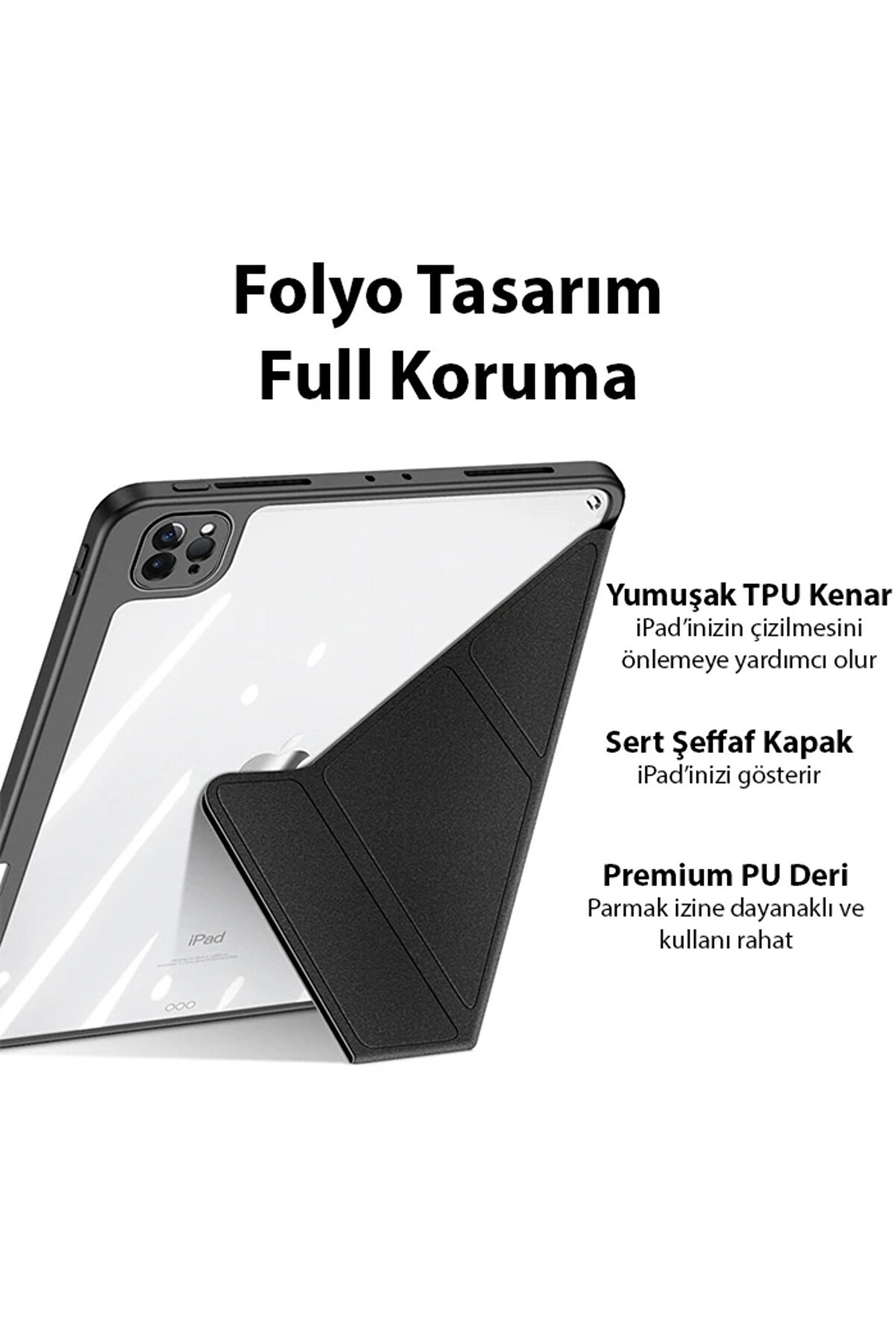 Dux Duci̇s İpad Pro 11 2022/2021/2020/2018 Kılıf Magi̇ Seri̇es Kalem Tutuculu Uyk - Teknocep2916-449