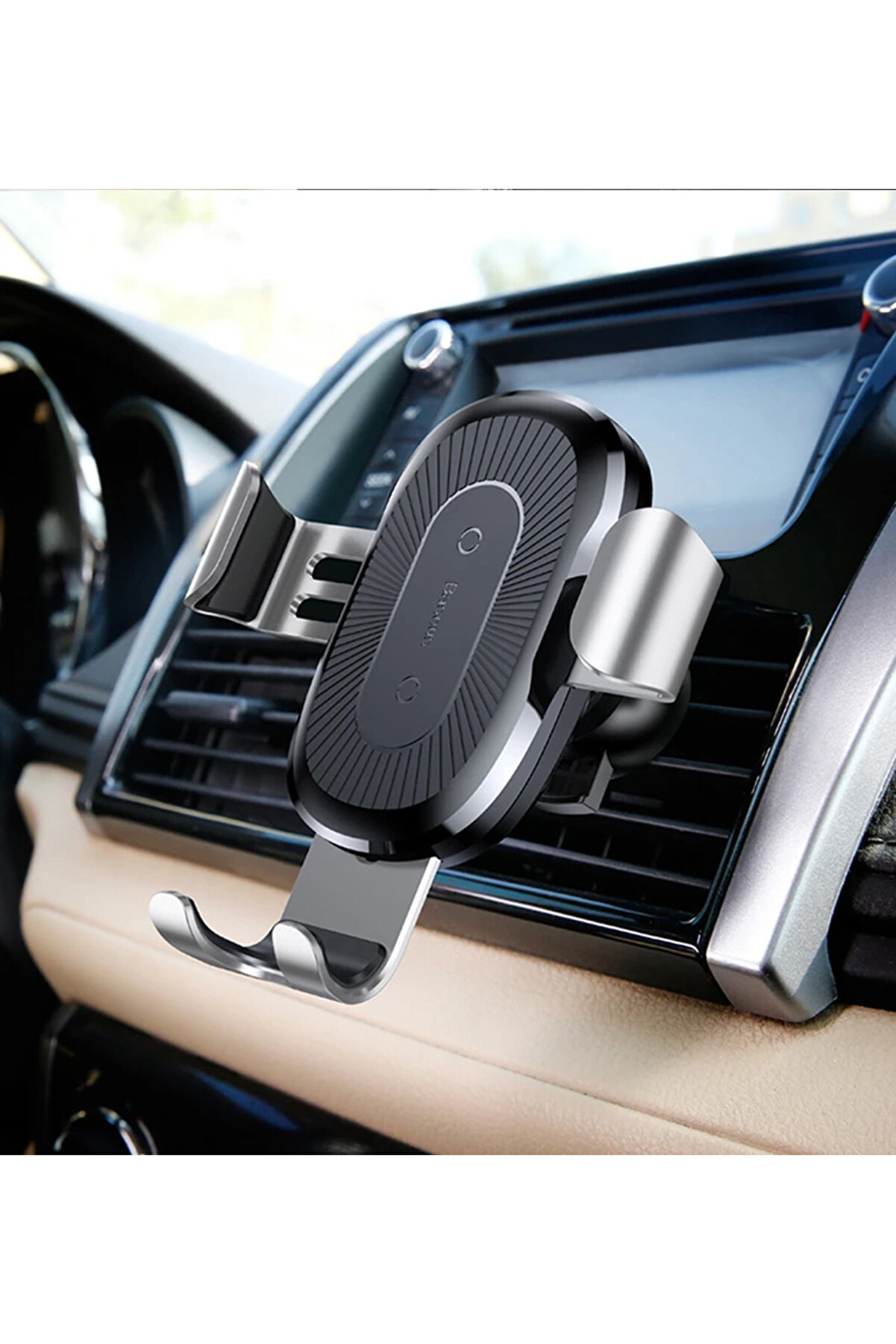 Wxyl-01 Araç İçi̇ Telefon Tutucu Ve Kablosuz Şarj Aleti̇-(5775) - Gms4194-1106