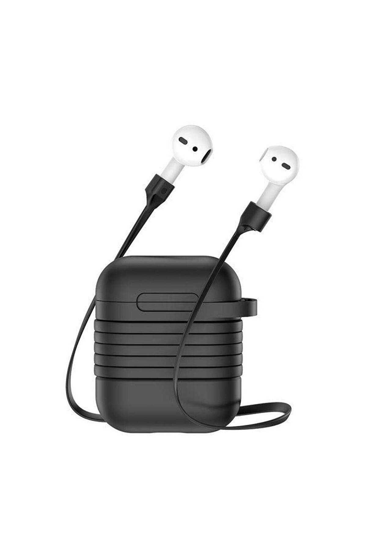 CepteToptan İçin Strap Kulaklık Askısı+ Silikon Kılıf-(1903) - DROPX1714-6862