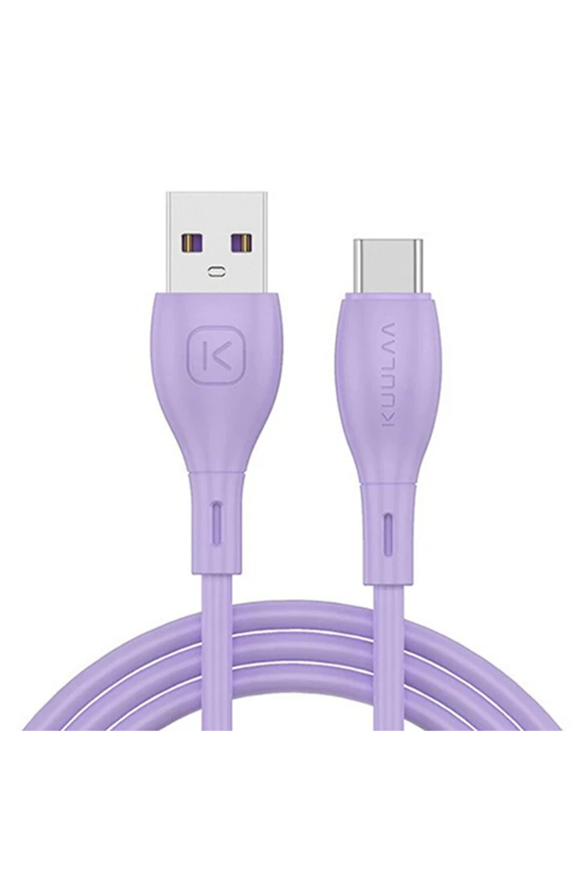 Kuulaa Li̇qui̇d Si̇li̇cone Usb Type C Qc3.0 Hızlı Şarj Kablosu 1Metre-(1903) - Dropx3690-1404