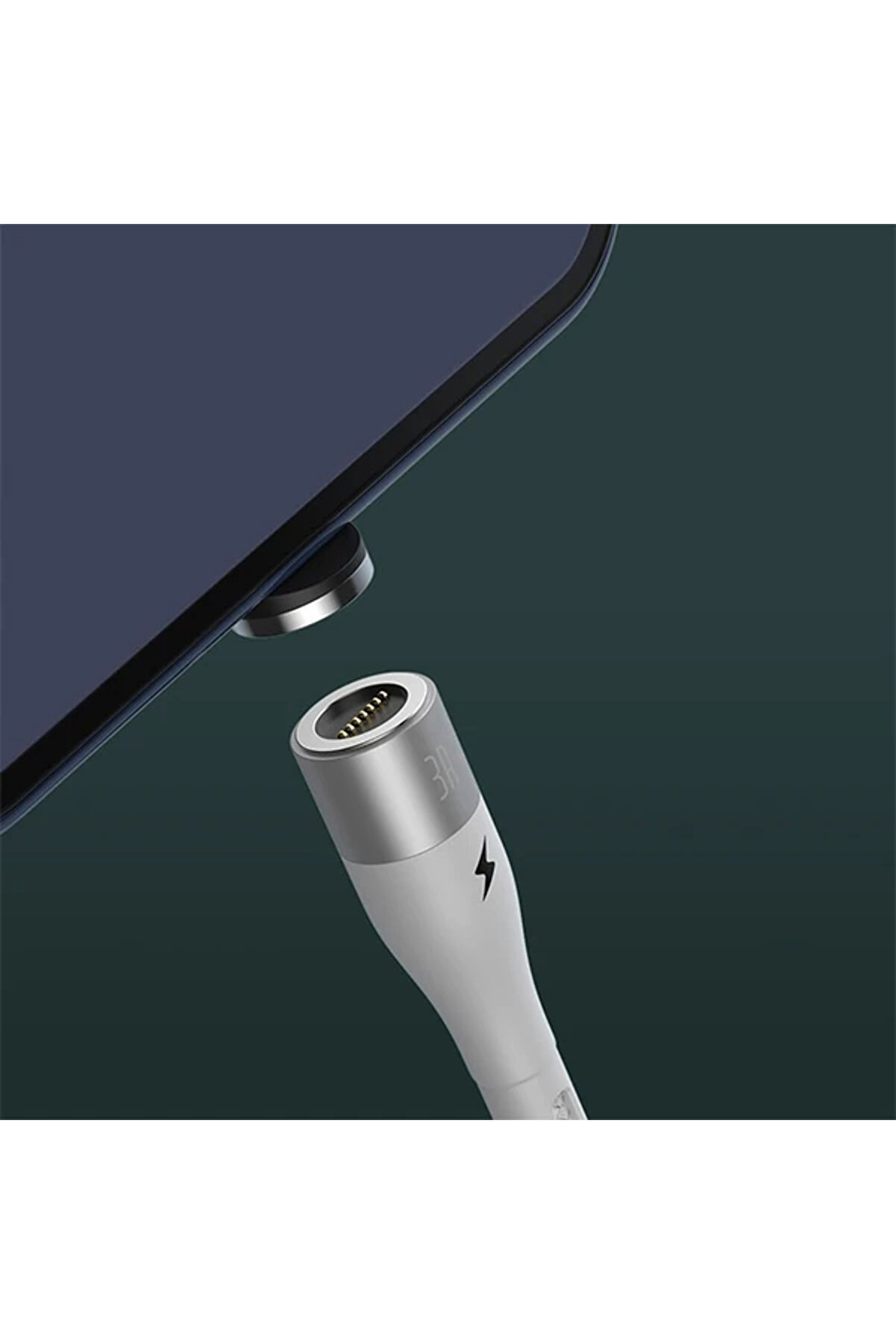 Zi̇nc Safe Manyeti̇k Usb Kablo Şarj Androi̇d Mi̇cro 2.1A 1Metre-(1903) - Dropx9544-1201