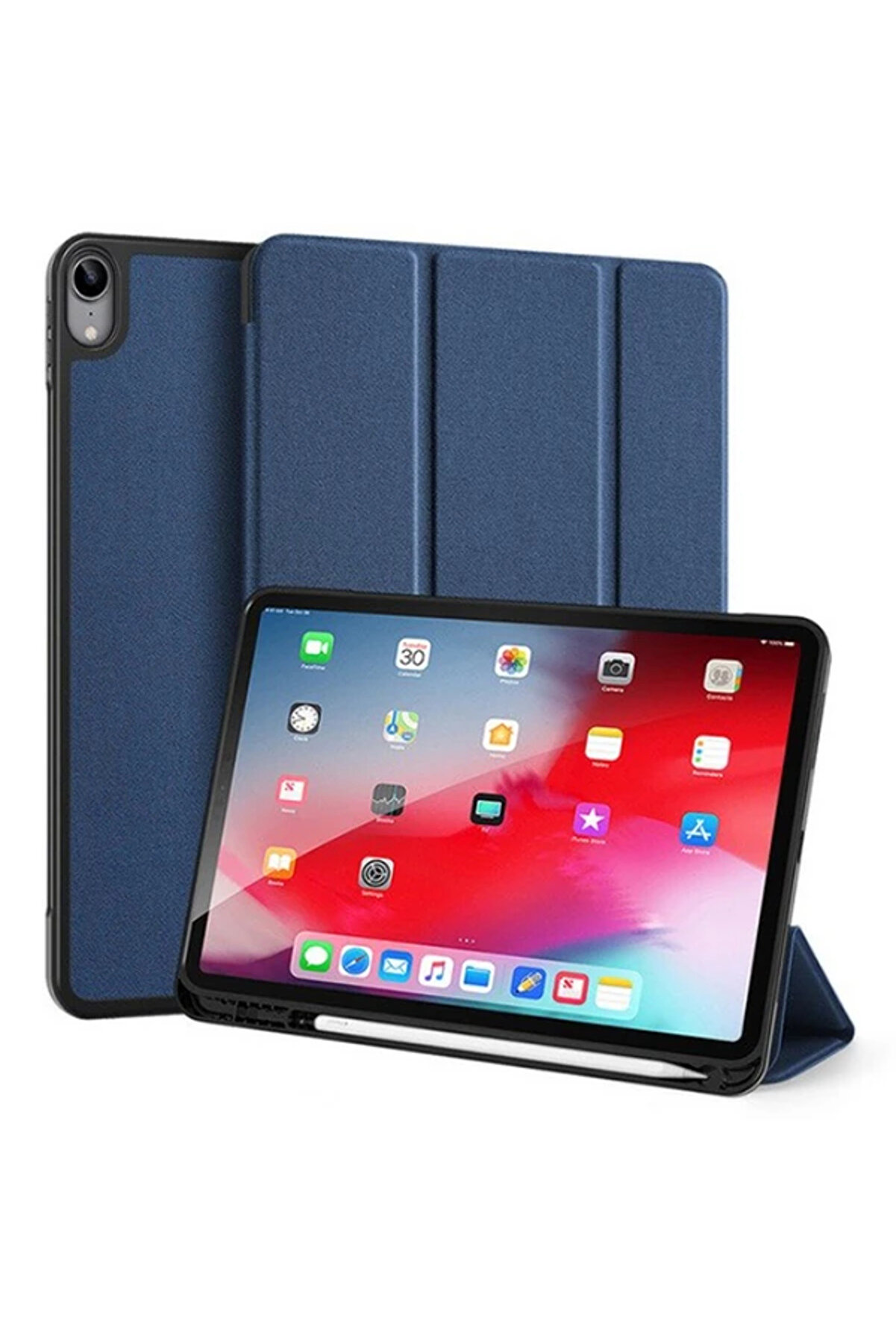 gizmurstore DUX DUCİS iPad Air 4 10.9 Kılıf Kalem Yerli Soft Tpu Mıknatıslı Kılıf (Domo) - GMS8261-2516