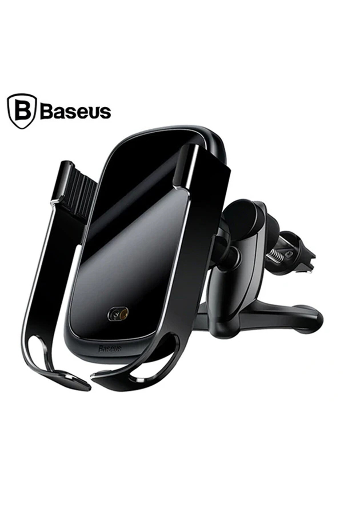 CepteToptan Rock-Solid Tam Otomatik 10W Wireless Kablosuz Araç Şarj Tutucu-(1903) - DROPX8761-4277