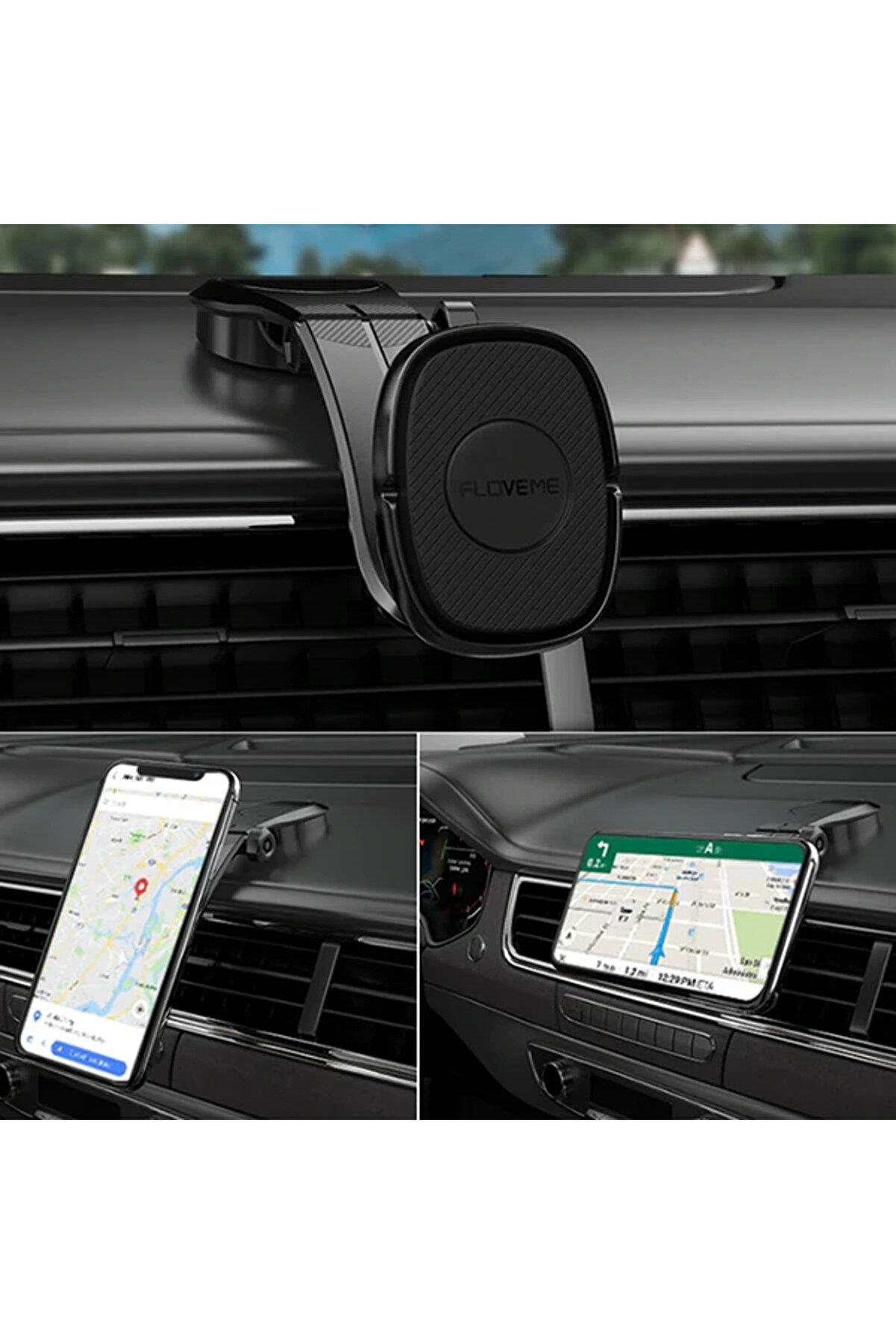 Floveme Manyeti̇k Dashboard Mıkantıslı Araç Telefon Tutucu-(1903) - Dropx6561-7604