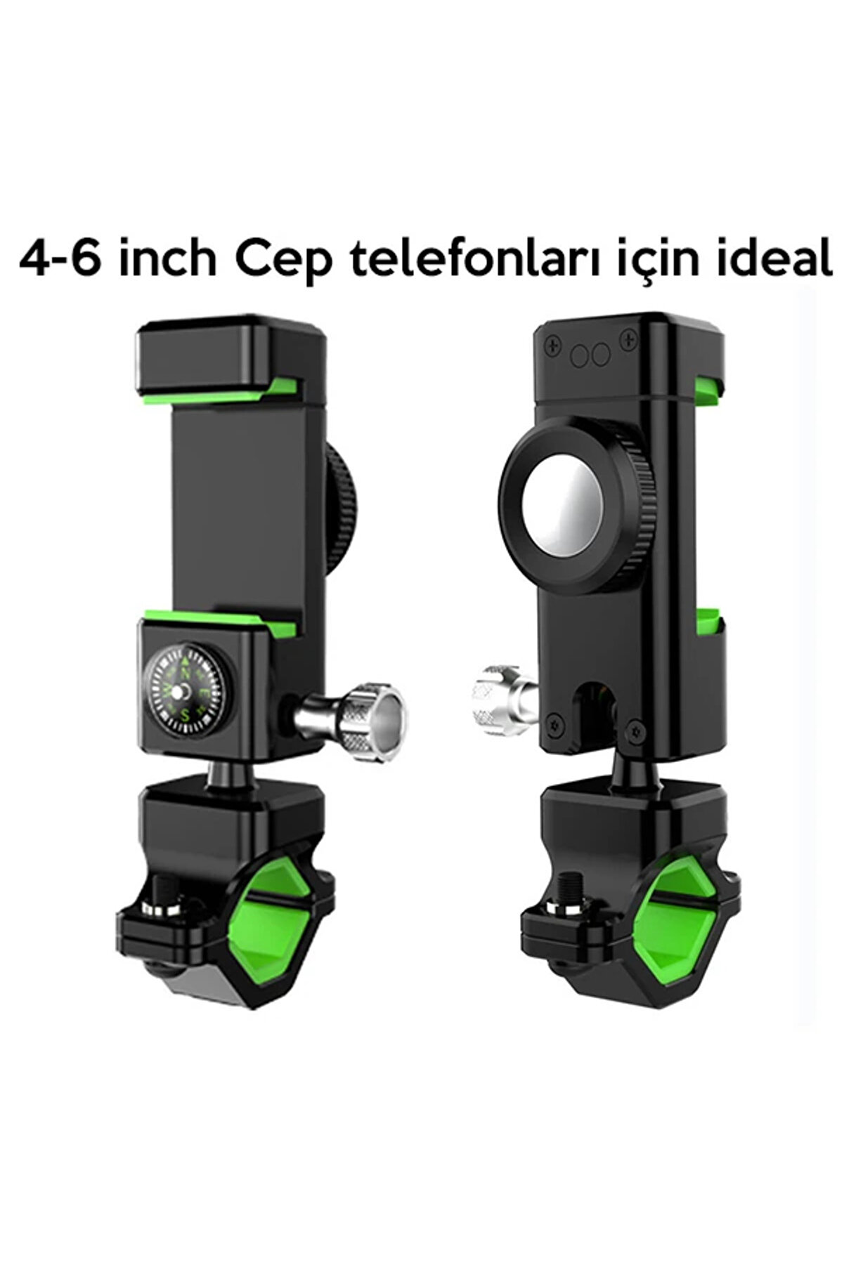 Ally Çok Fonksi̇yonlu Esnek Bi̇si̇klet Telefon Tutucu Pusulalı-(1903) - Mki̇3601-4004