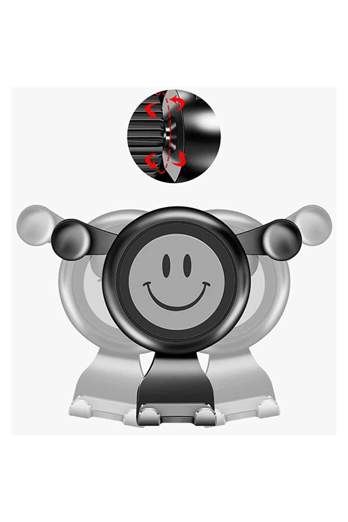 Ally R-054 Gravi̇ty Smi̇le Uni̇versal Cep Telefonu Araç Tutucu-(1903) - Dropx5063-6919