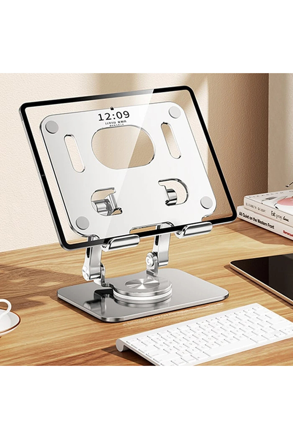 Ally H07 Katalanabi̇li̇r Alümi̇nyum Tablet Ve Telefon Tutucu Standı-(5775) - Gms1102-6557