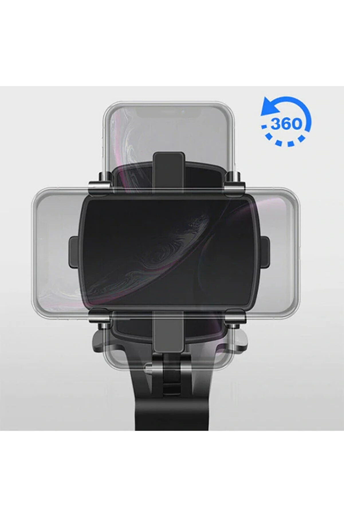 360 Dönerli̇ Mouth Oto-Araç Torpi̇do Uzeri̇ Telefon Tutucu-(1903) - Dropx8898-1482