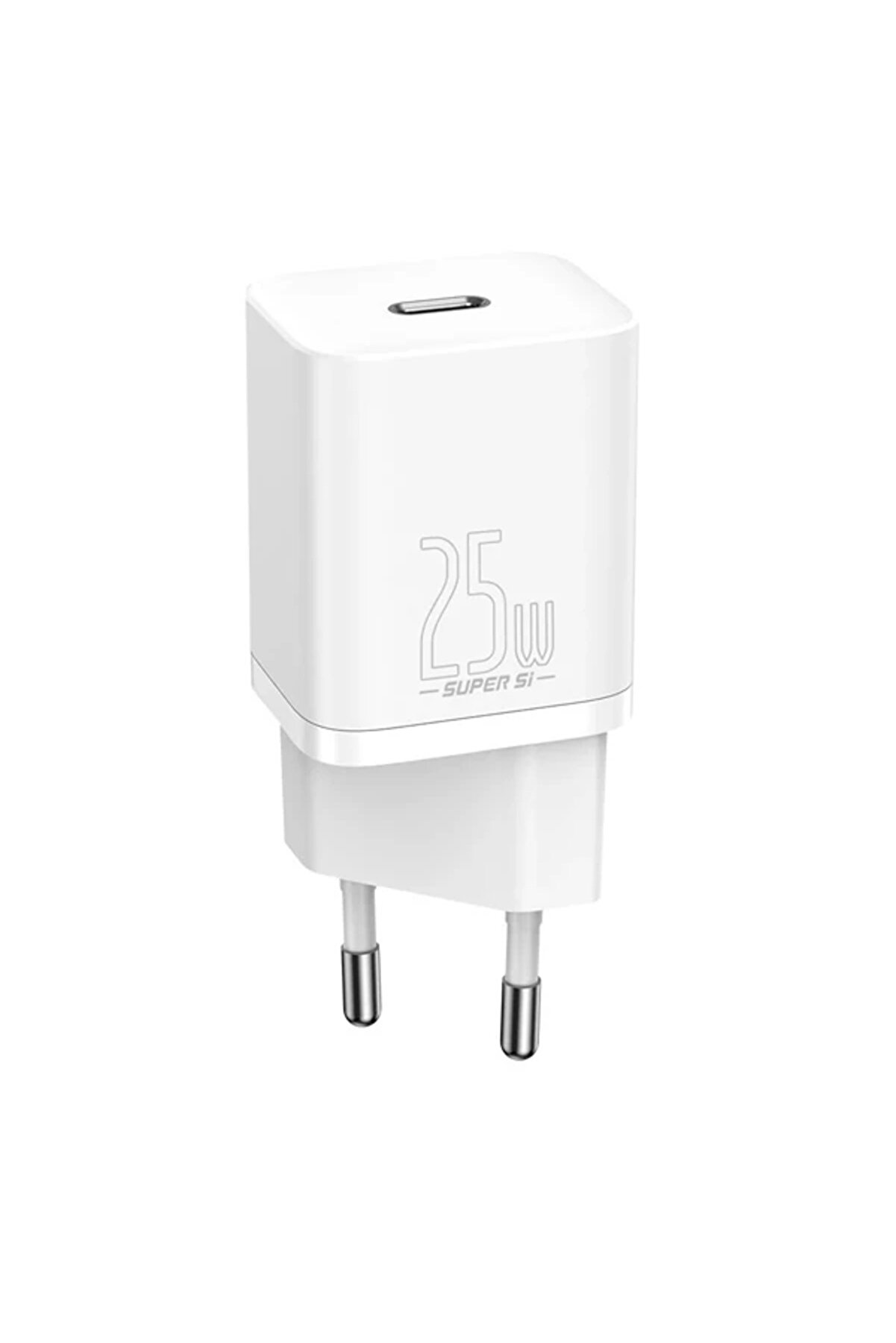 Super Si̇ 1C 25W Pd Type-C Hızlı Şarj Adaptörü - İphone 15-14-13-12-11 Hız - Dropx8150-5663