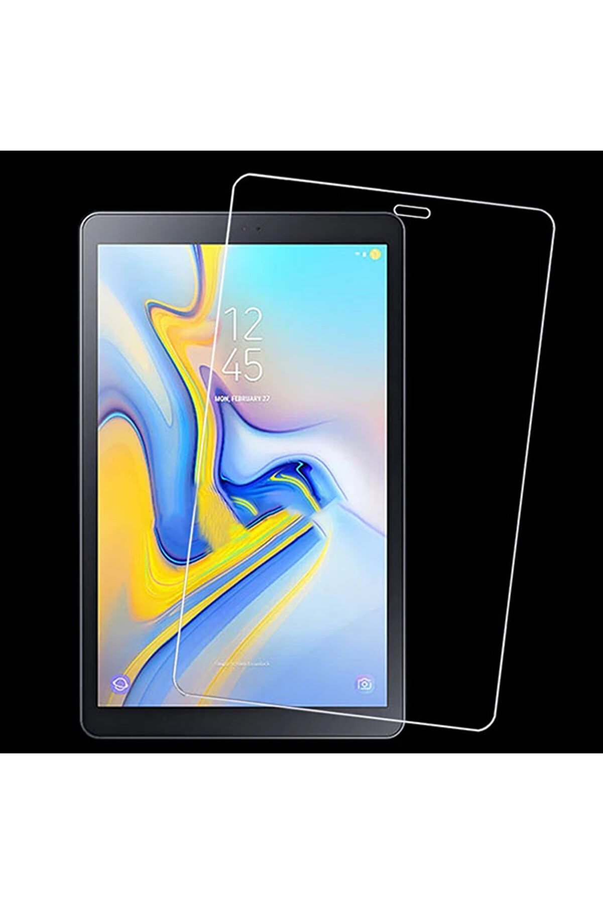 Sm Galaxy Tab A 10.5 2018 T590 T595T597 İçi̇n Kırılmaz Cam Ekran Koruyucu-(19 - Dropx4070-8567