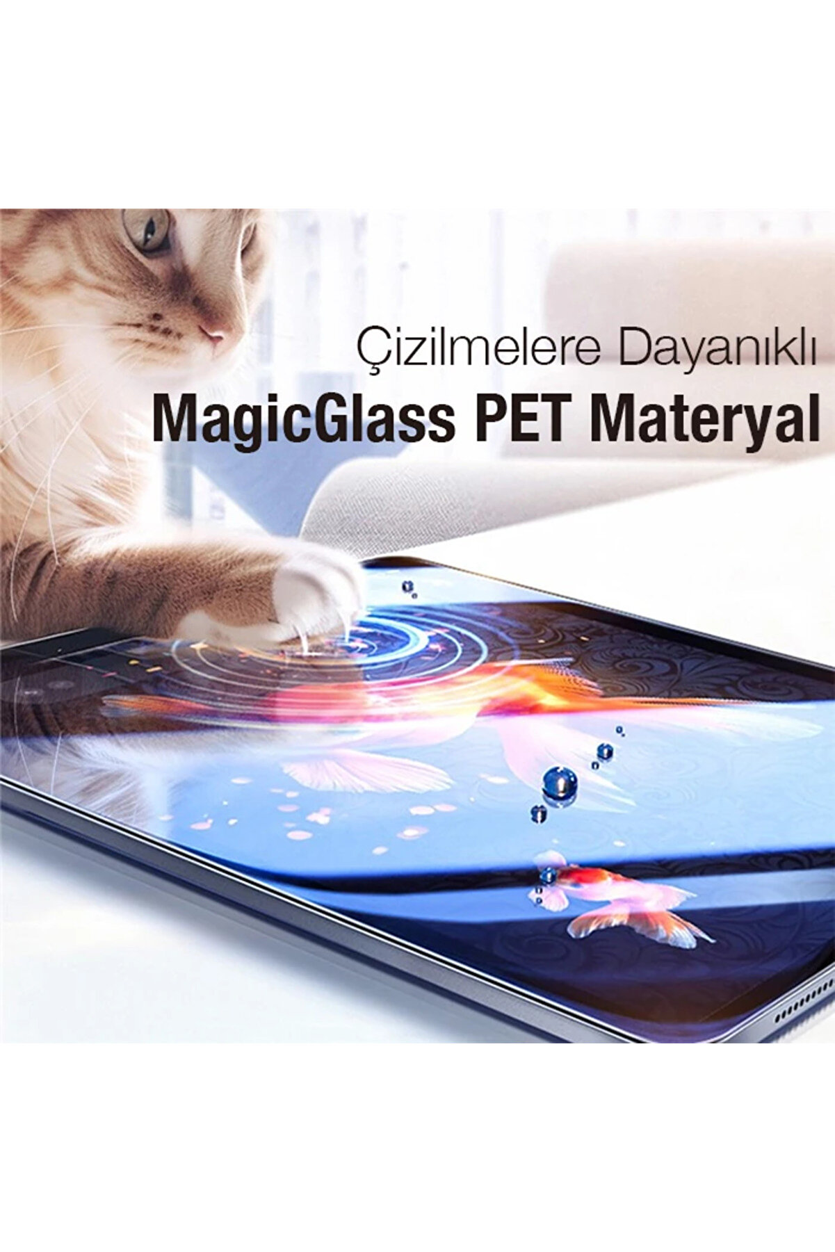 Magi̇c Paperfeel İpad Mi̇ni̇ 6 (2021) Ve Mi̇ni̇ 7 (2024) Uyumlu Tablet Ekran Koruyucu-(5775)-Gms8567-8117