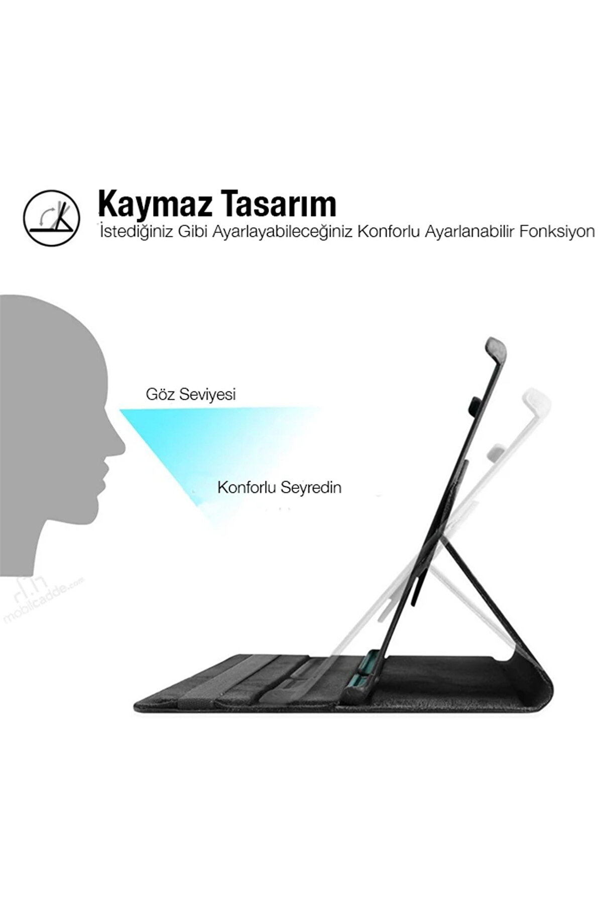 Sm Galaxy Tab A 10.0 (P580-P585) 360 Derece Döner Standlı Kılıf-(5775) - Gms2743-7877