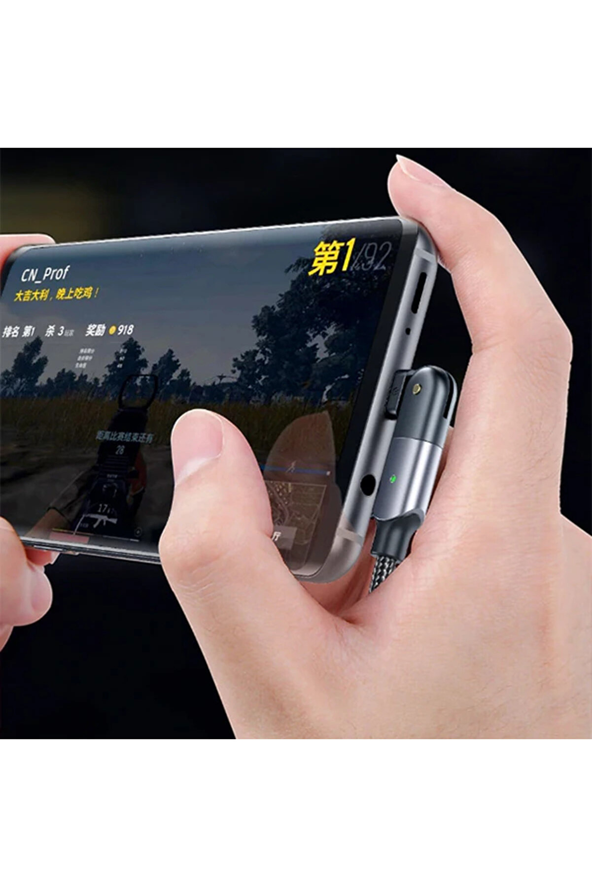 Ally 60W Usb Type-C Pd Hızlı Şarj Kablosu 2Metre Döner Başlıklı Kablo-(5775) - Gms3088-5769