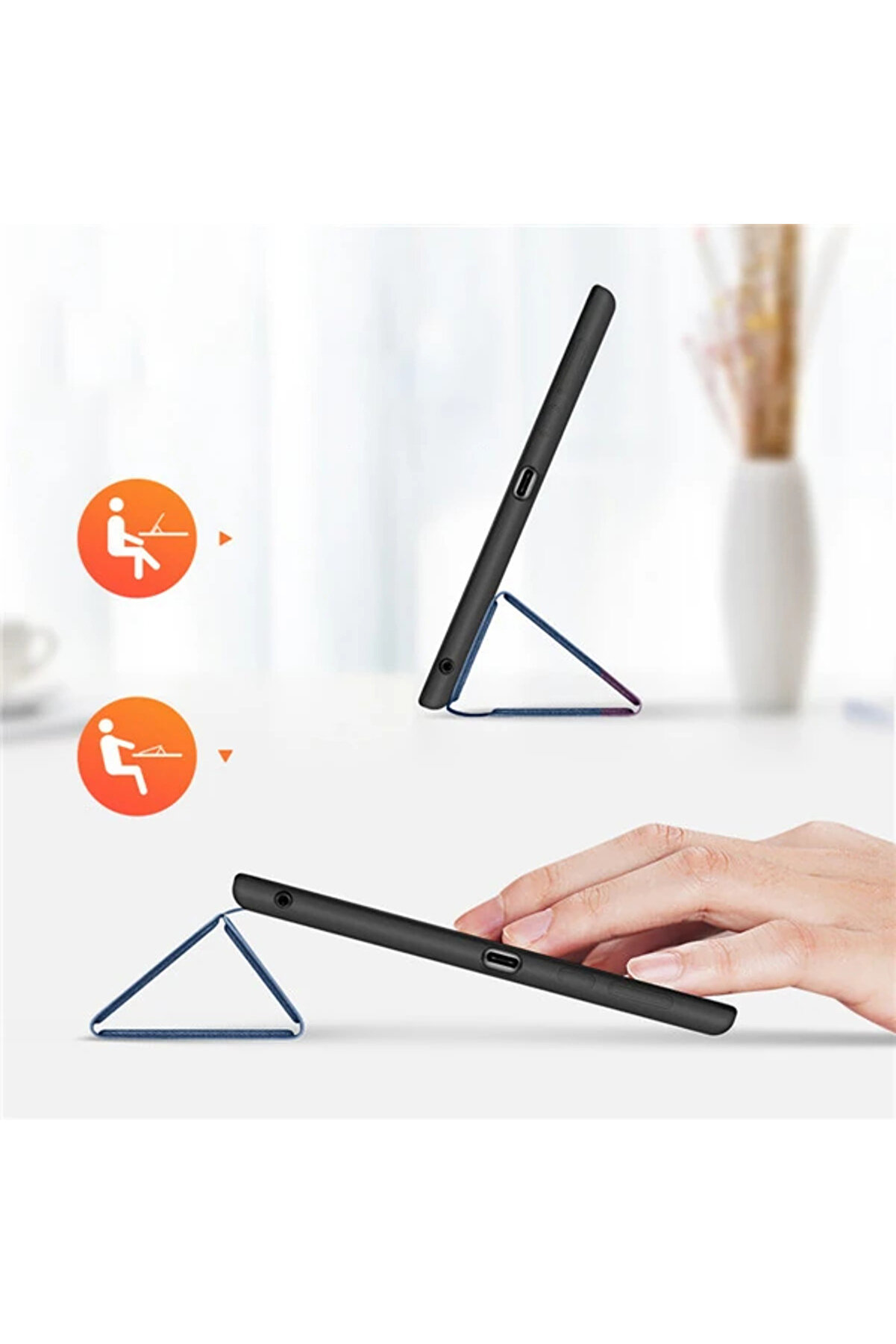 Dux Duci̇s Huawei̇ Matepad Pro 10.8 Uyumlu Kılıf Kalem Yerli̇ Soft Tpu Mıknatıslı Do - Dropx9010-7809