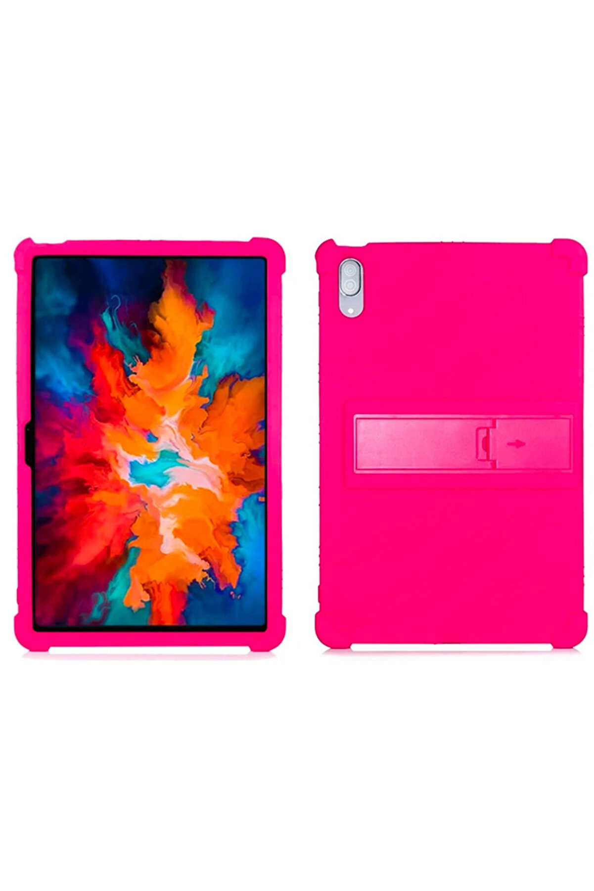 Ally Tab P11 Pro Tb-J706 Standlı Si̇li̇kon Kılıf Tablet Kılıfı-(1903) - Mnka3873-2333